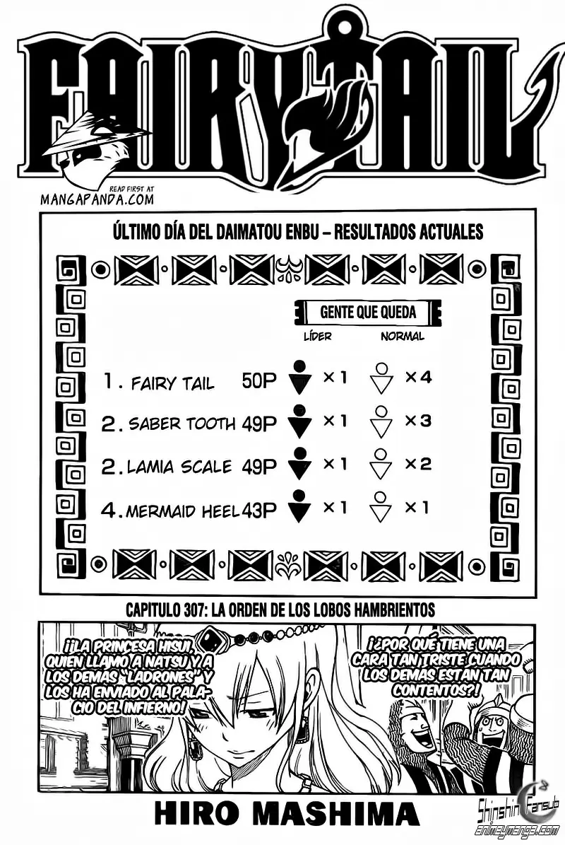 Fairy Tail - Capítulo 307 - Página 1 - LectorTMOo
