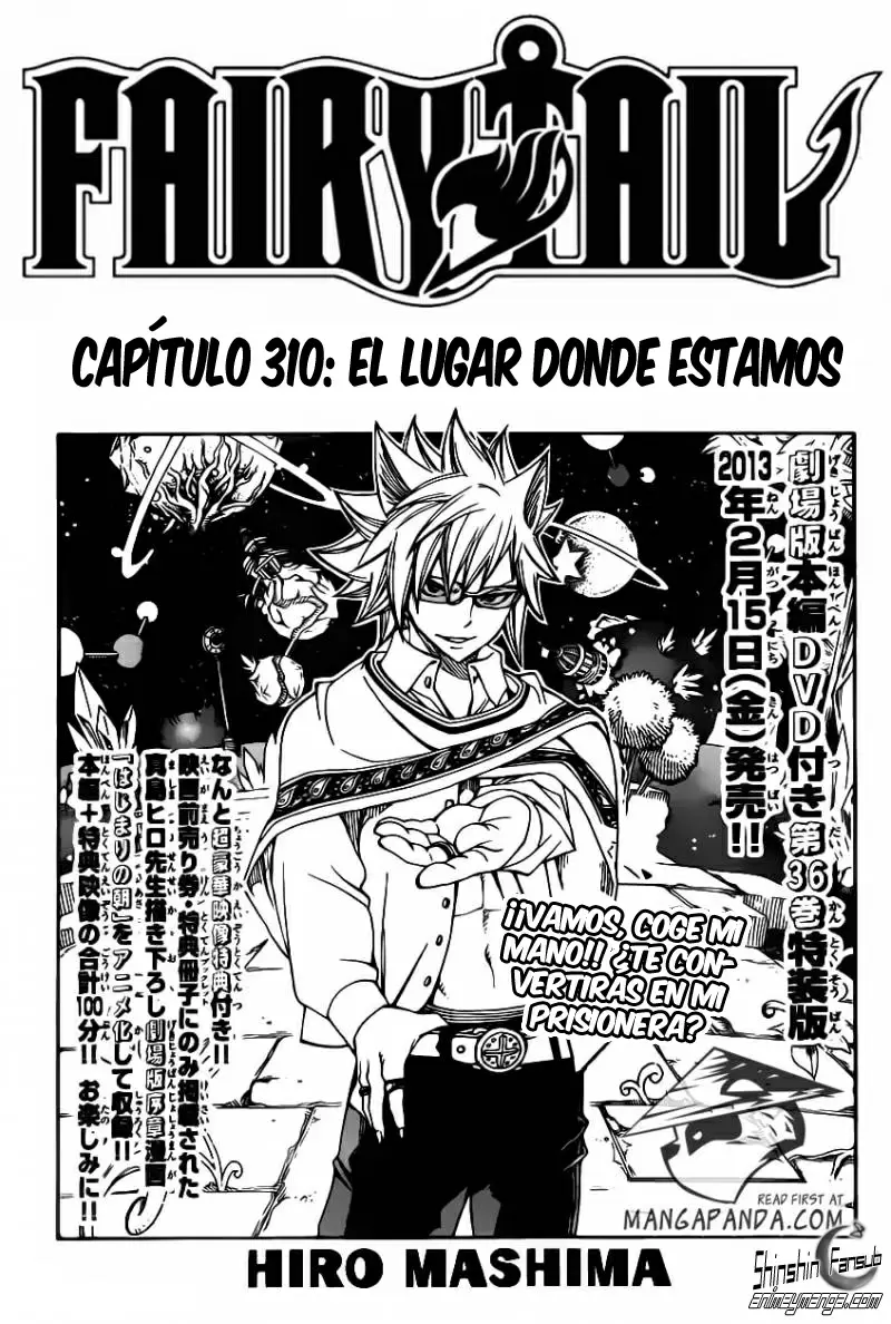 Fairy Tail - Capítulo 310 - Página 1 - LectorTMOo