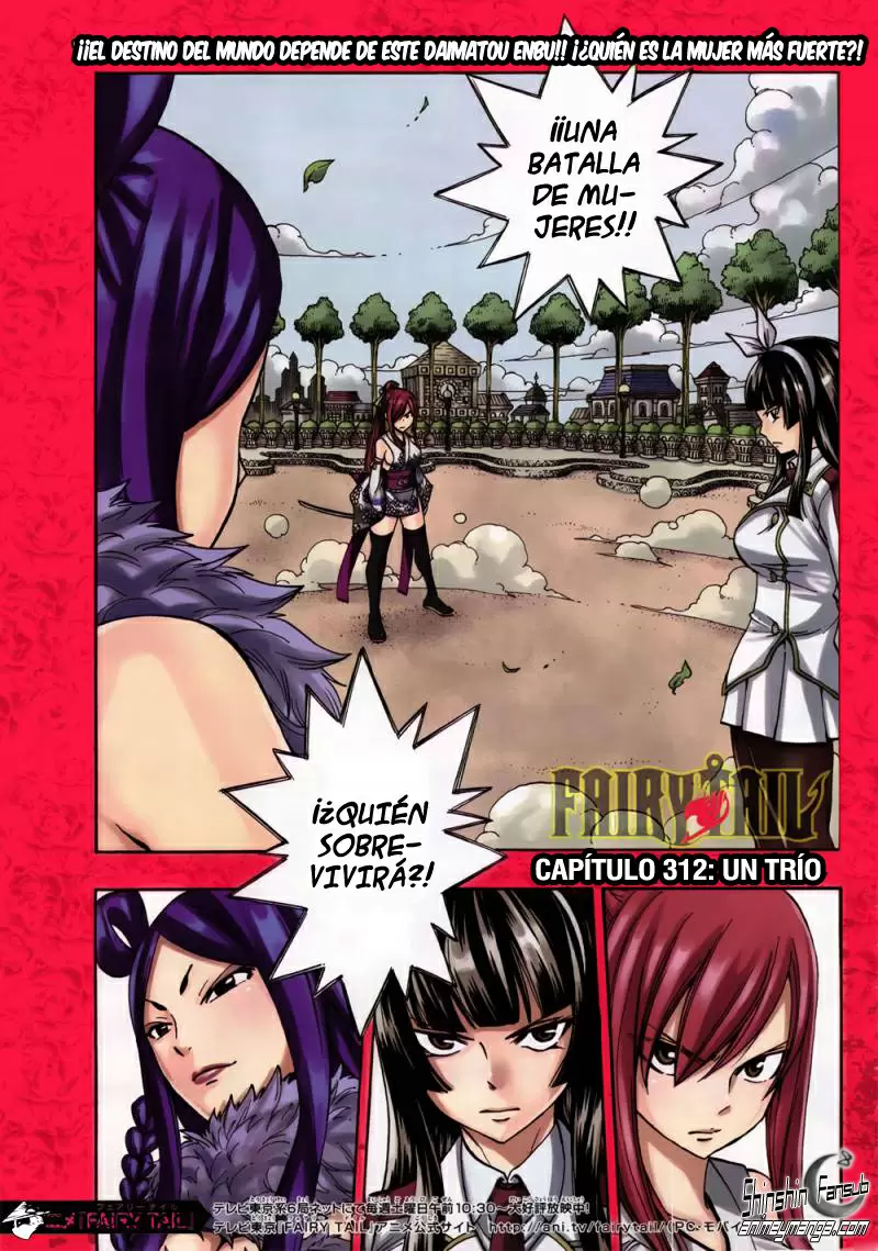 Fairy Tail - Capítulo 312 - Página 1 - LectorTMOo
