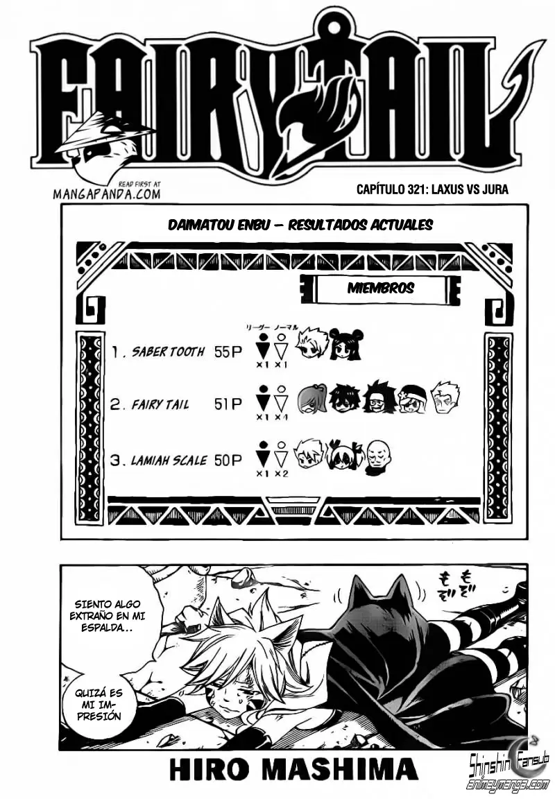 Fairy Tail - Capítulo 321 - Página 1 - LectorTMOo
