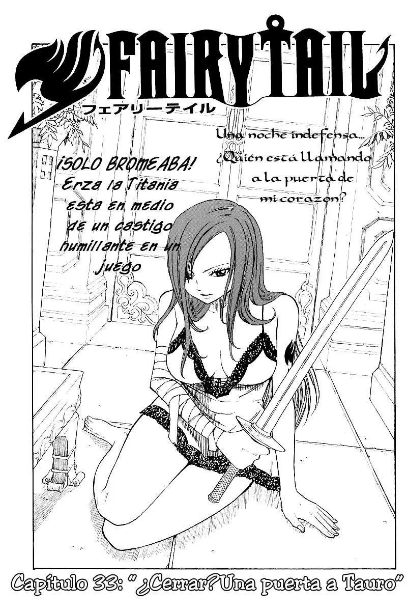 Fairy Tail - Capítulo 33 - Página 1 - LectorTMOo