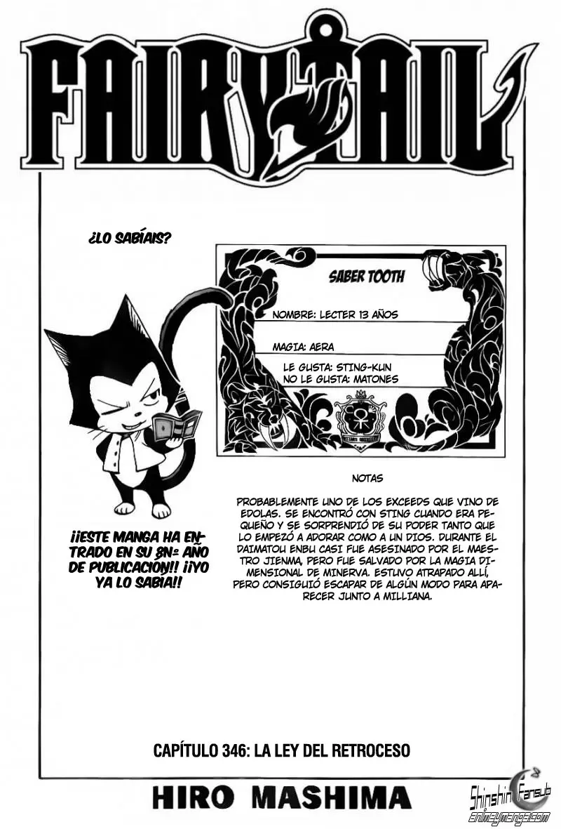 Fairy Tail - Capítulo 346 - Página 1 - LectorTMOo