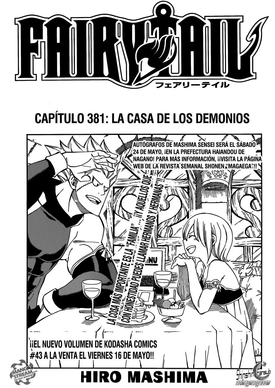 Fairy Tail - Capítulo 381 - Página 1 - LectorTMOo