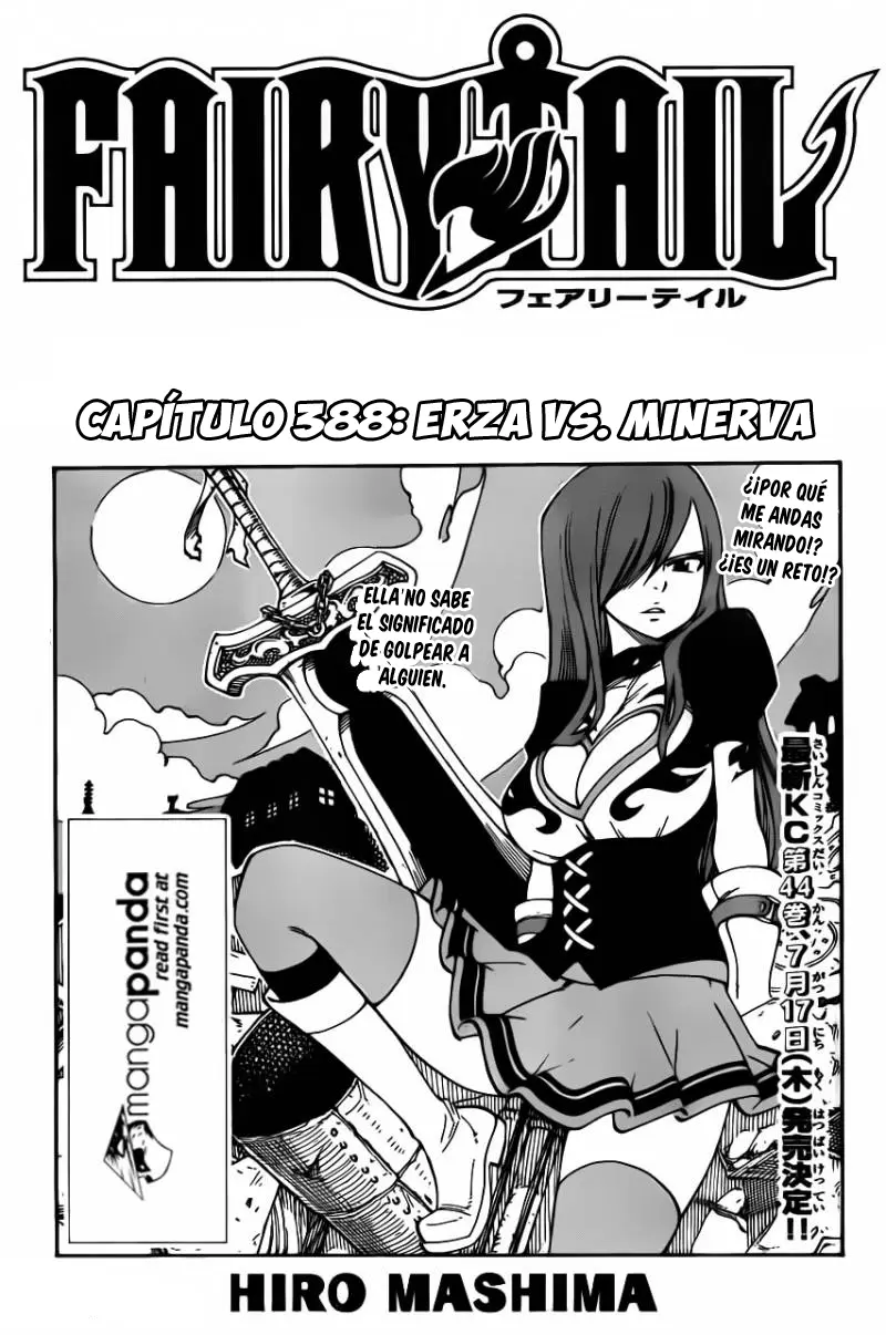 Fairy Tail - Capítulo 388 - Página 1 - LectorTMOo