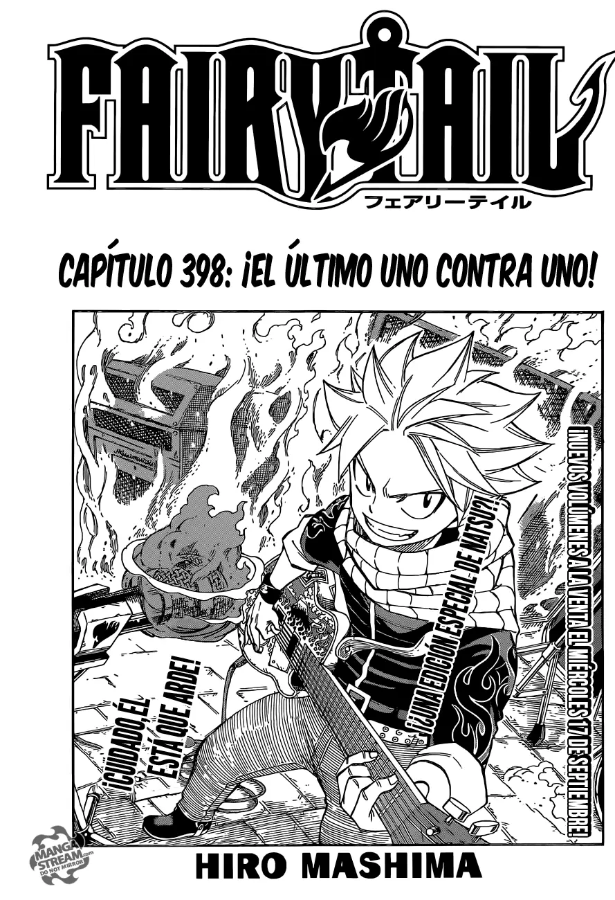 Fairy Tail - Capítulo 398 - Página 1 - LectorTMOo