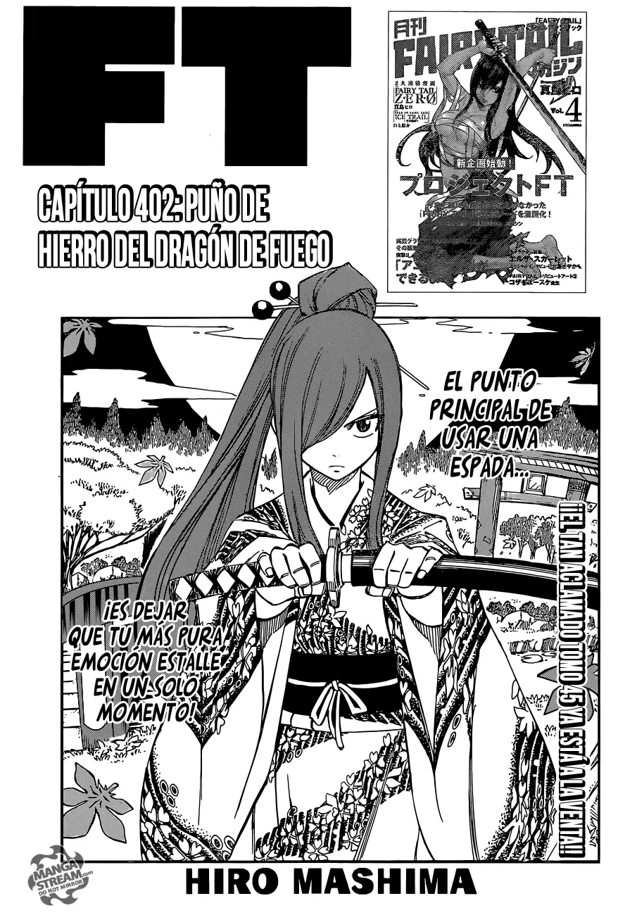 Fairy Tail - Capítulo 402 - Página 1 - LectorTMOo