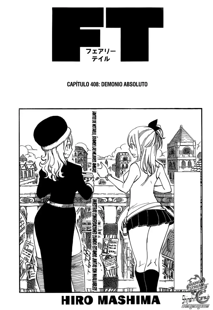 Fairy Tail - Capítulo 408 - Página 1 - LectorTMOo