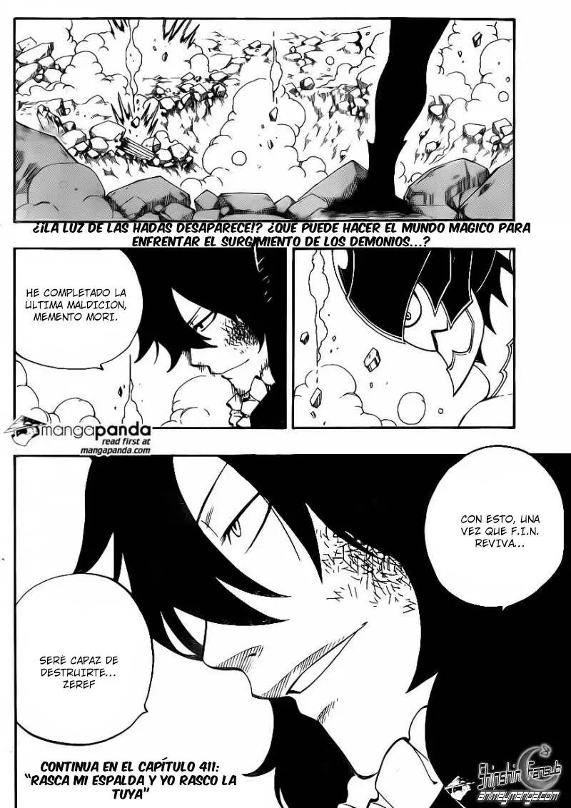 Fairy Tail - Capítulo 410 - Página 19 - LectorTMOo