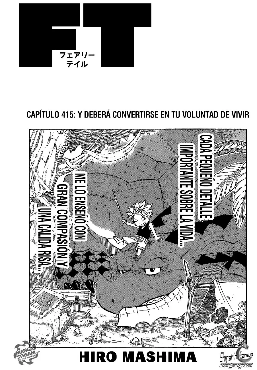 Fairy Tail - Capítulo 415 - Página 1 - LectorTMOo