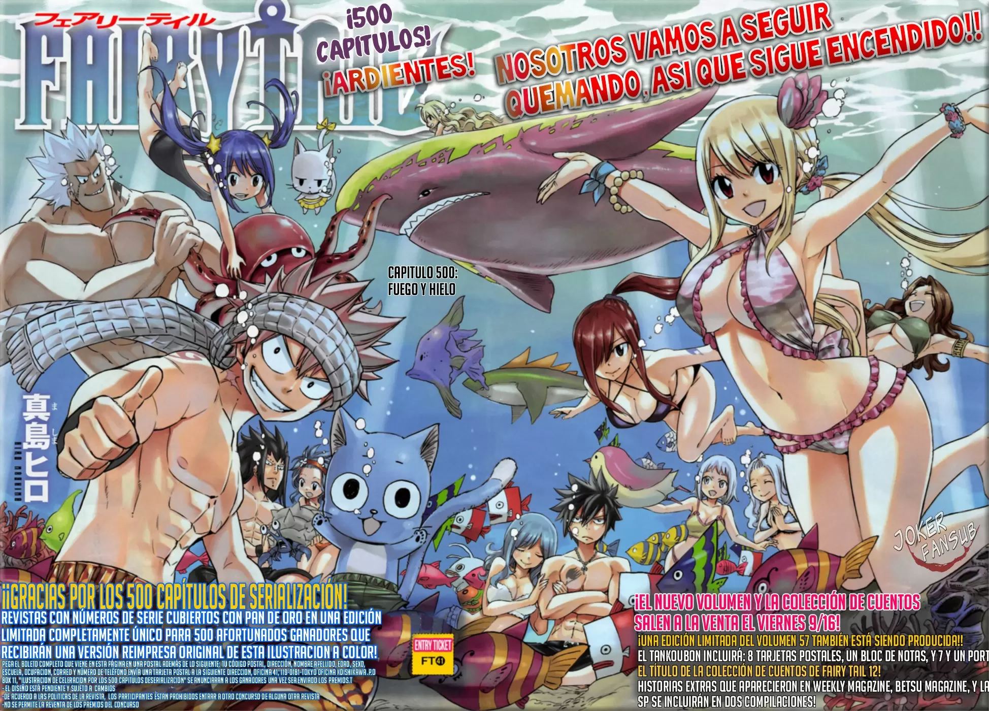 Fairy Tail - Capítulo 500 - Página 1 - LectorTMOo