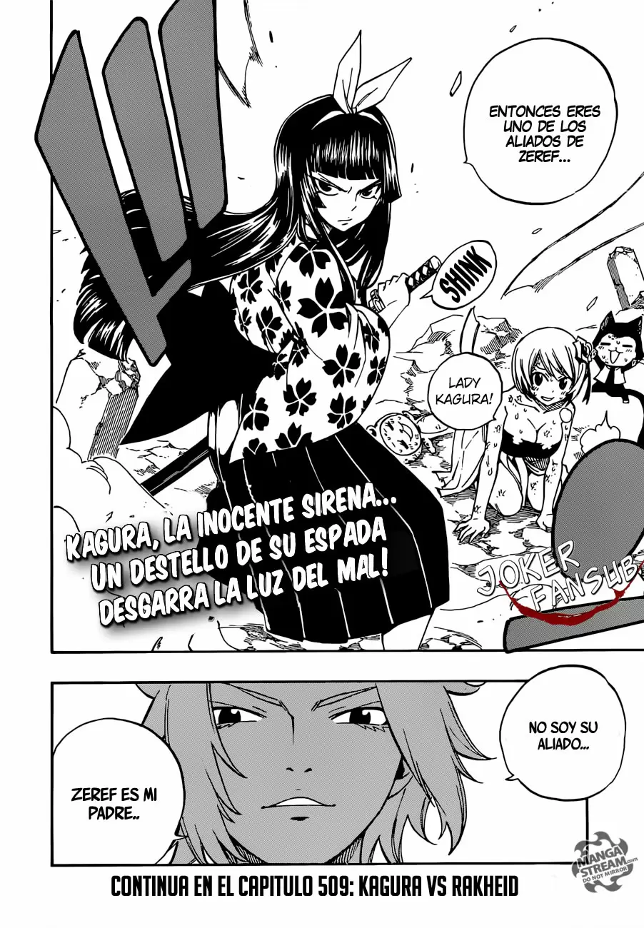 Fairy Tail - Capítulo 508 - Página 23 - LectorTMOo