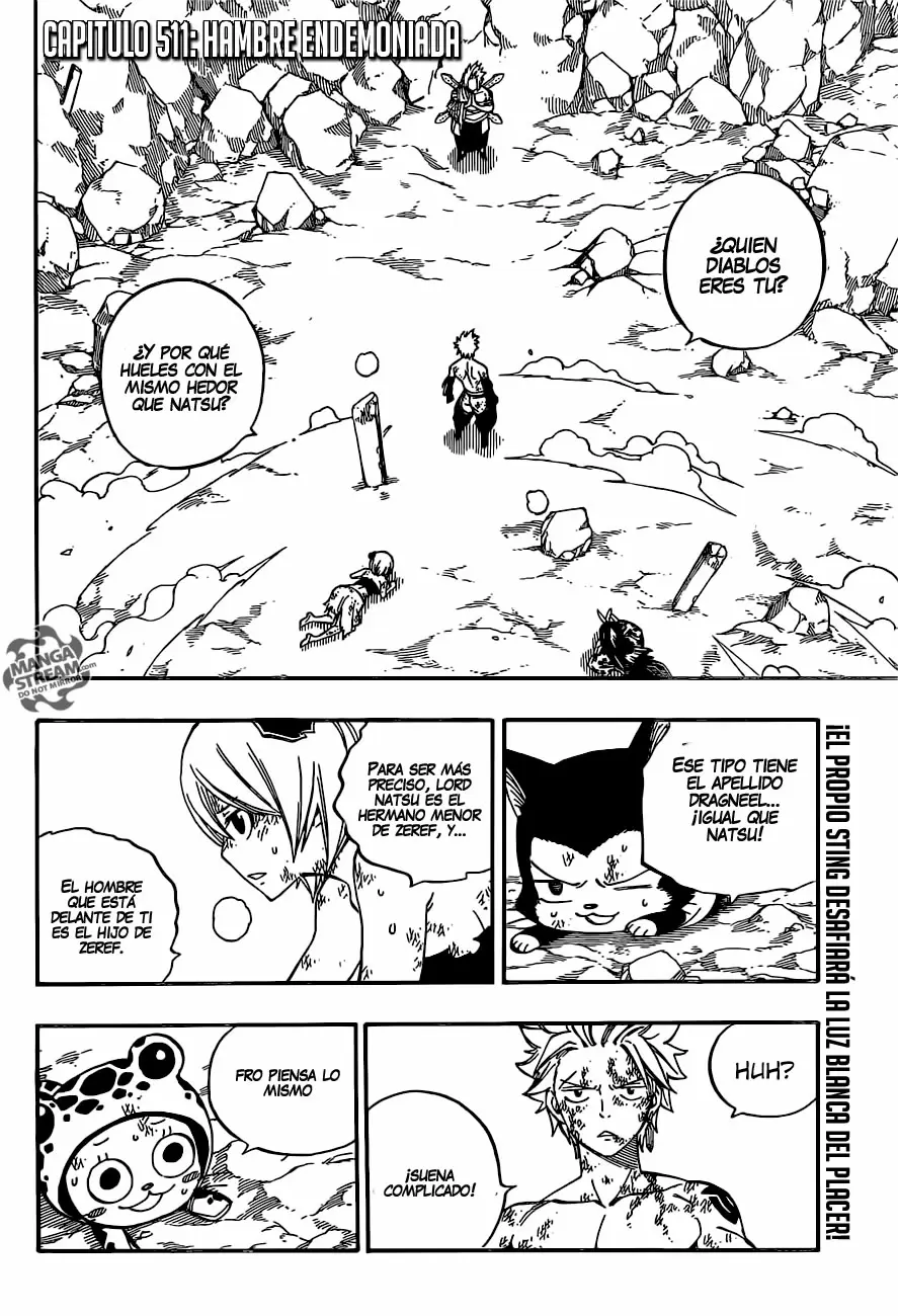 Fairy Tail - Capítulo 511 - Página 3 - LectorTMOo
