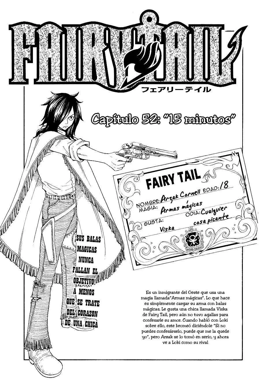 Fairy Tail - Capítulo 52 - Página 1 - LectorTMOo