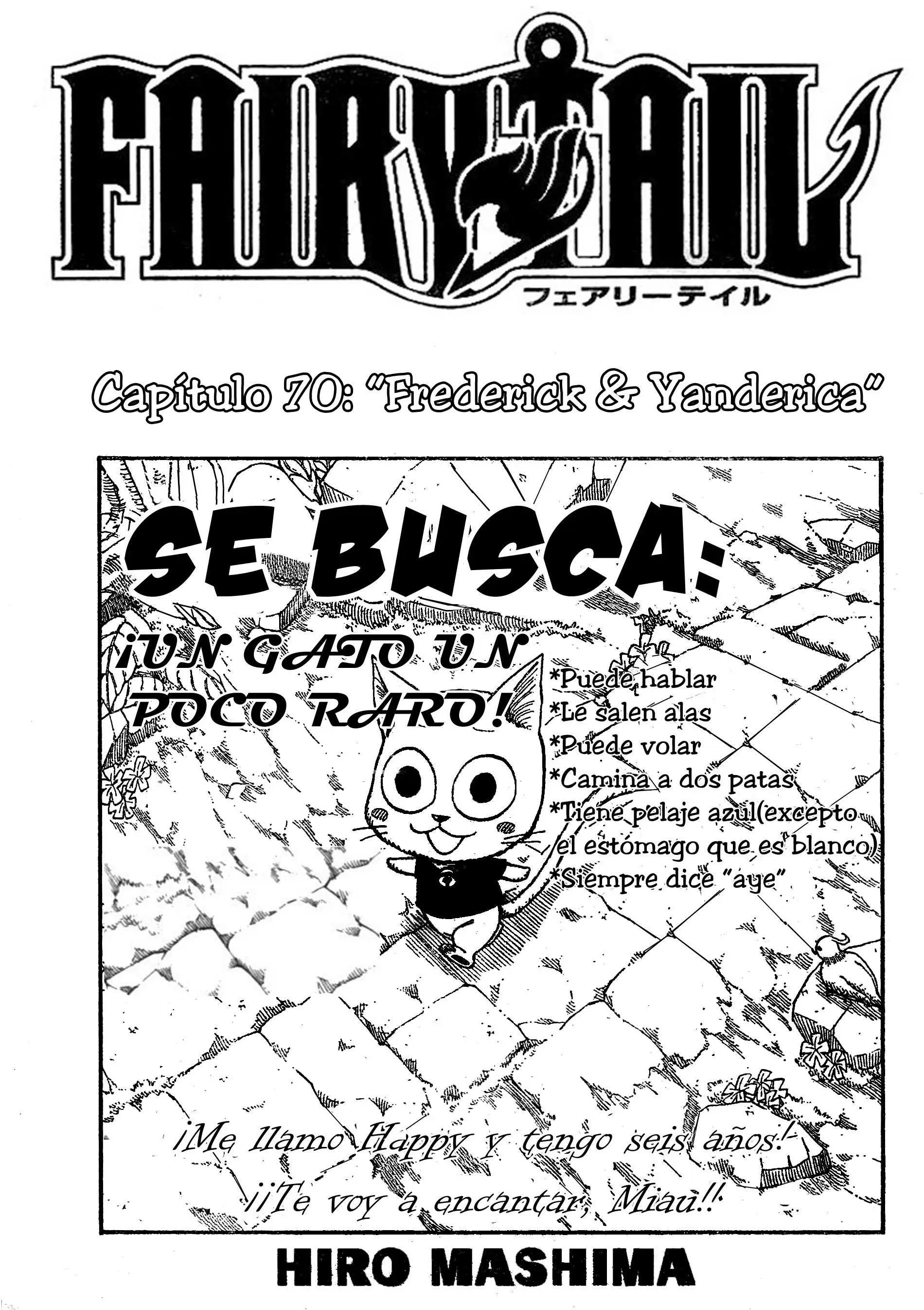 Fairy Tail - Capítulo 70 - Página 1 - LectorTMOo