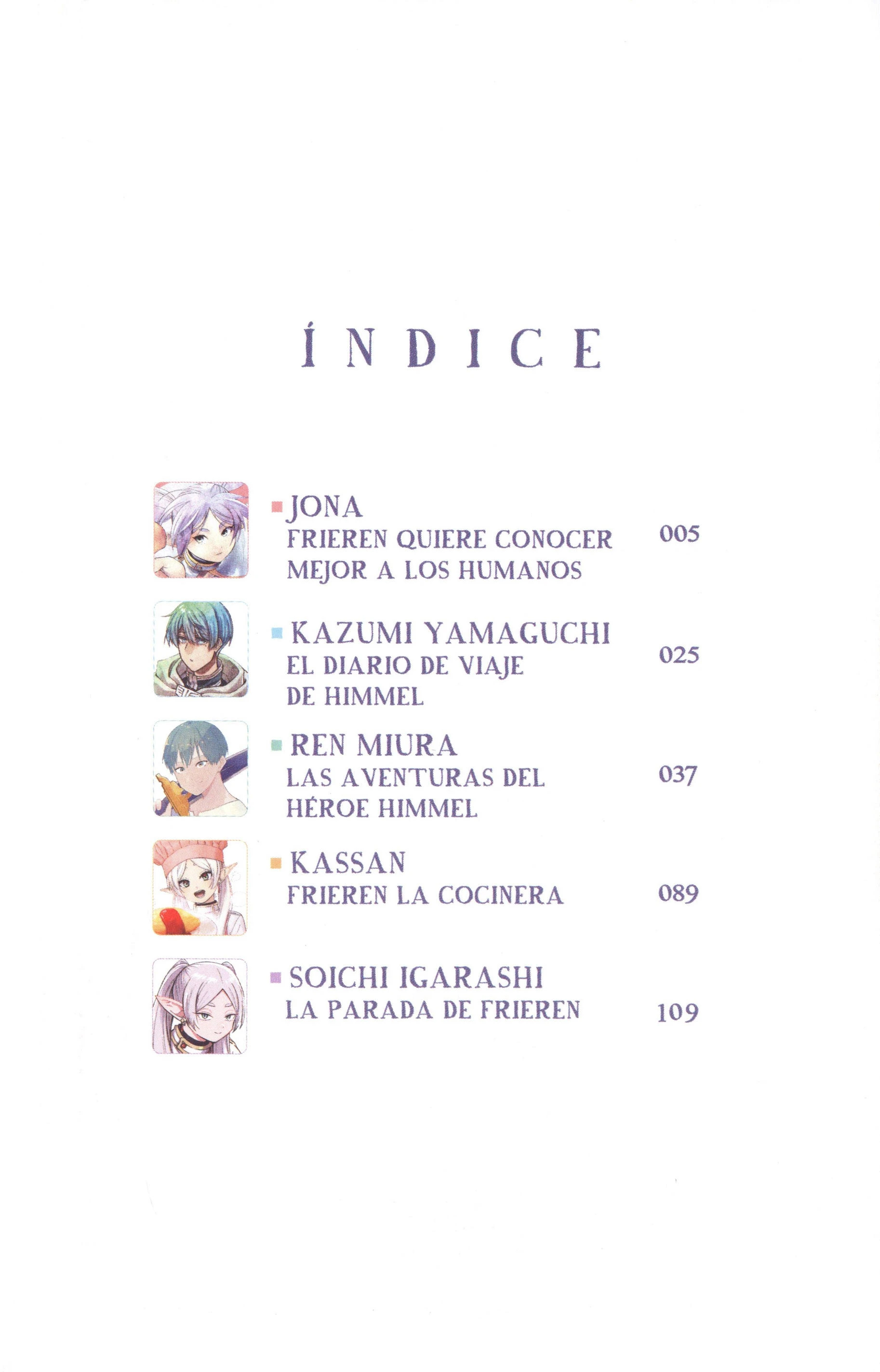 Frieren - Antología capítulo 1 página 1