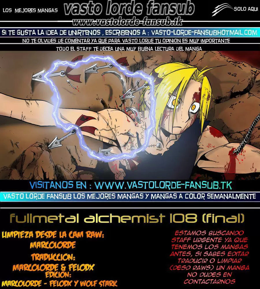 Full Metal Alchemist - Capítulo 108 - Página 107 - LectorTMOo