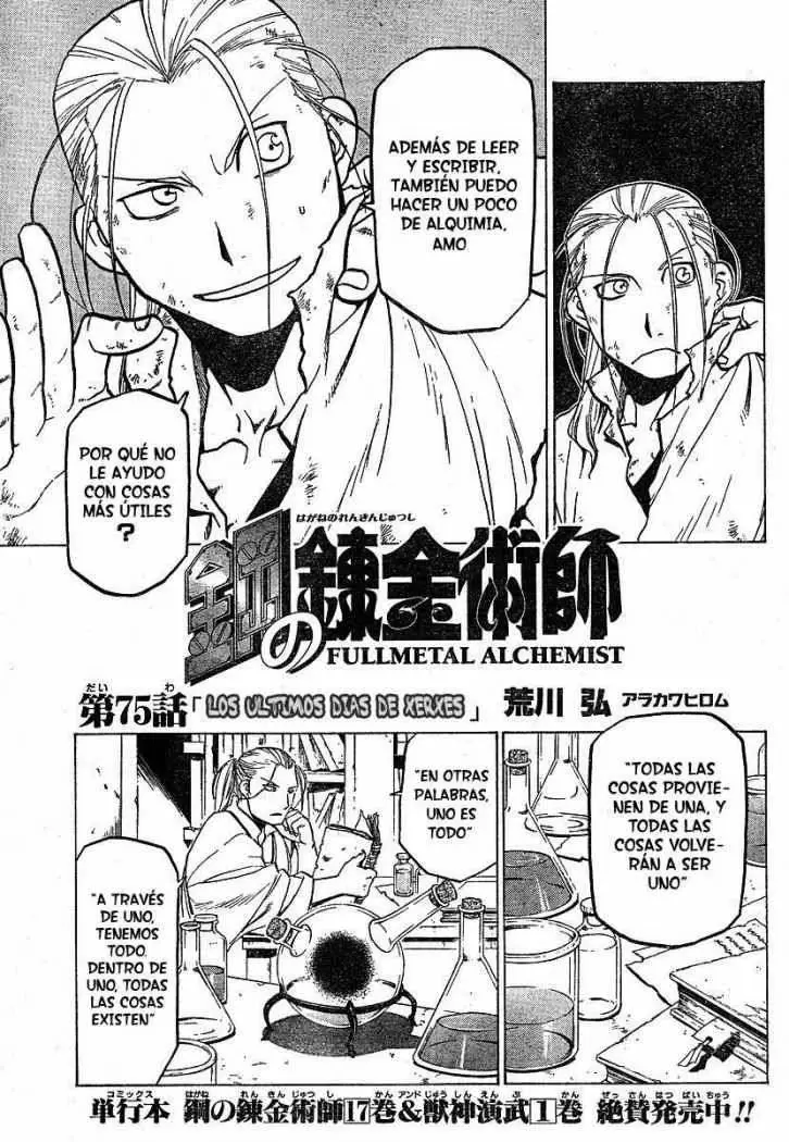Full Metal Alchemist - Capítulo 75 - Página 4 - LectorTMOo