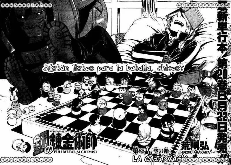 Full Metal Alchemist - Capítulo 85 - Página 6 - LectorTMOo