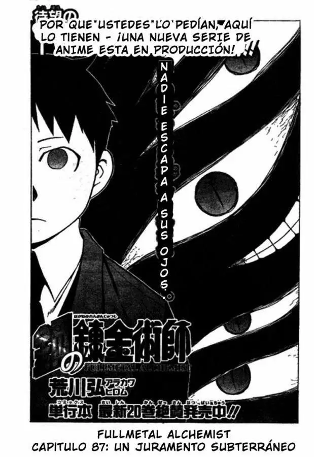 Full Metal Alchemist - Capítulo 87 - Página 1 - LectorTMOo