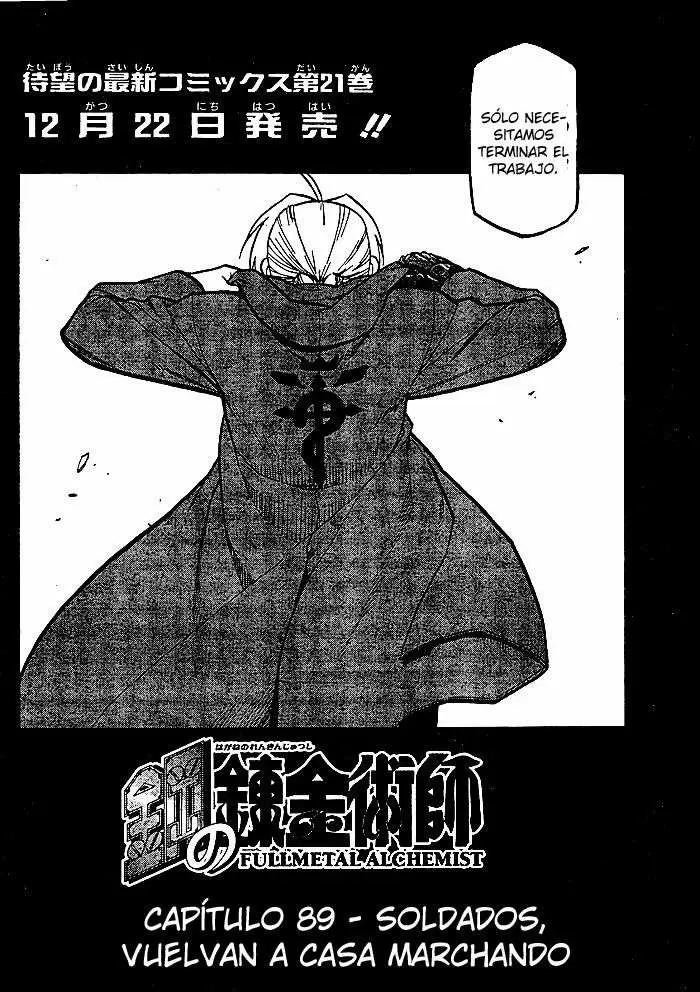 Full Metal Alchemist - Capítulo 89 - Página 6 - LectorTMOo