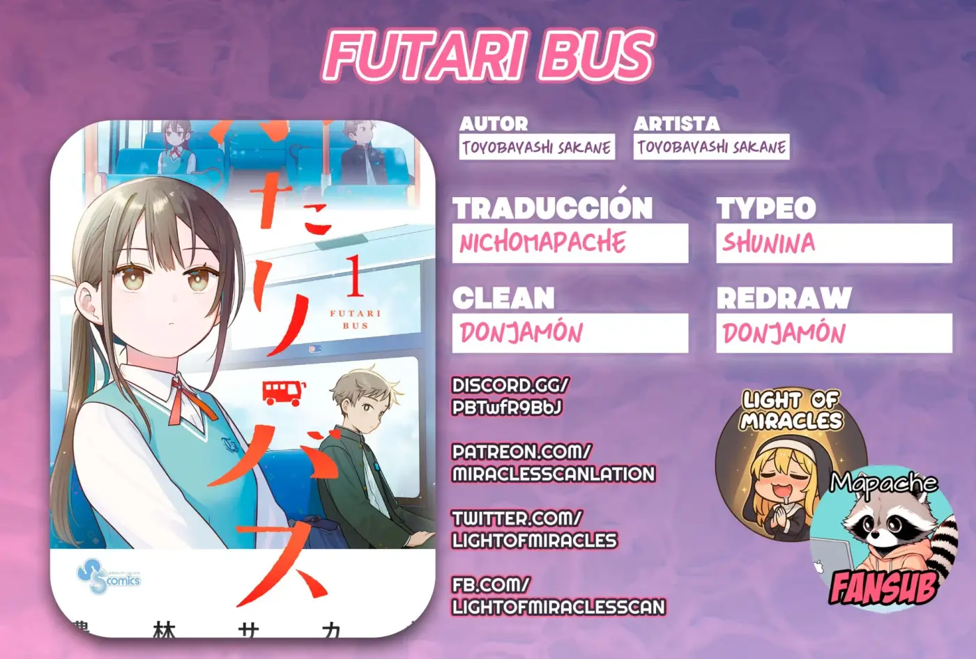 Futari Bus - Capítulo 17 - Página 1 - LectorTMOo