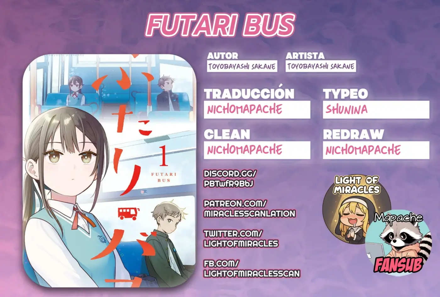 Futari Bus - Capítulo 20 - Página 1 - LectorTMOo