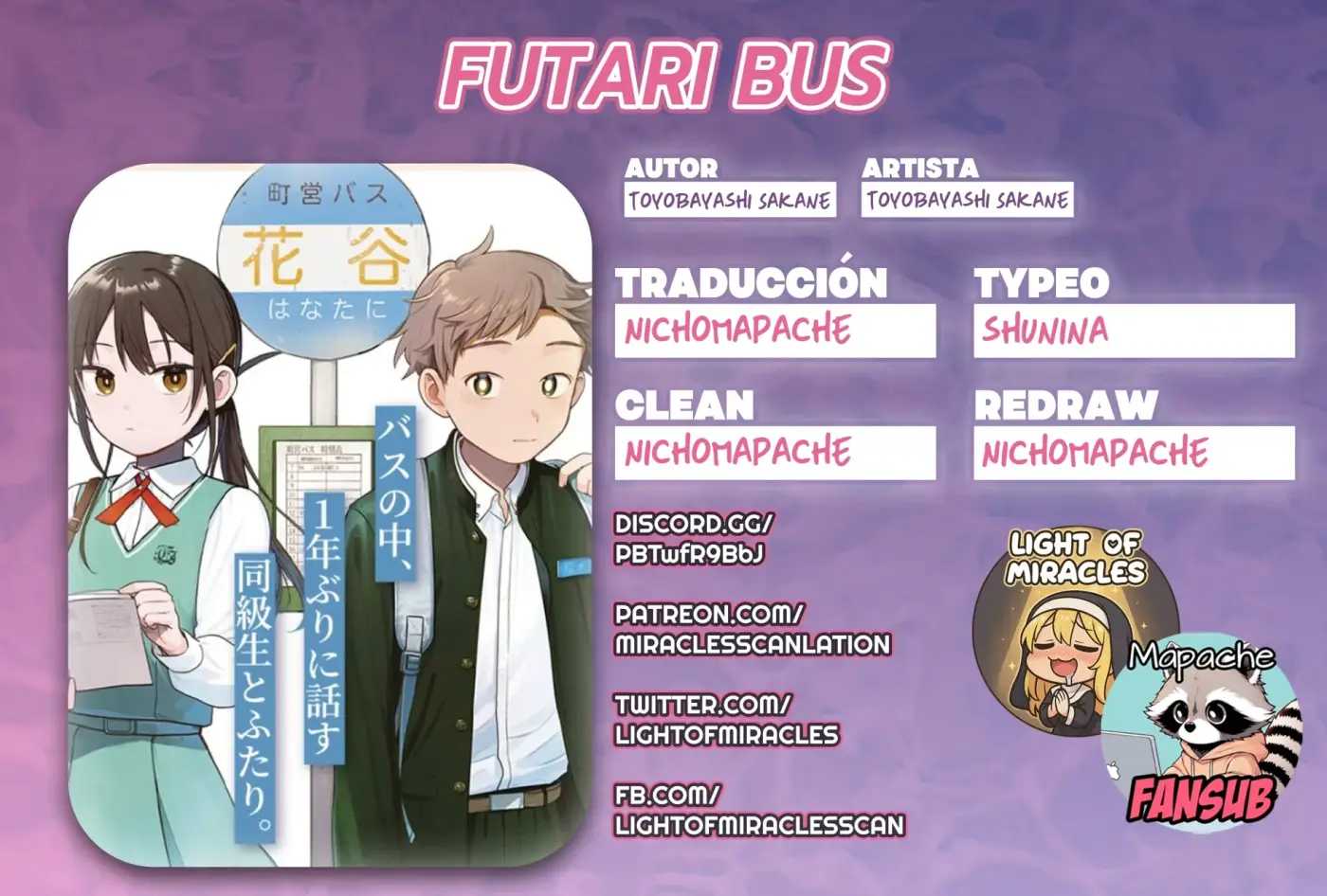 Futari Bus - Capítulo 8 - Página 1 - LectorTMOo