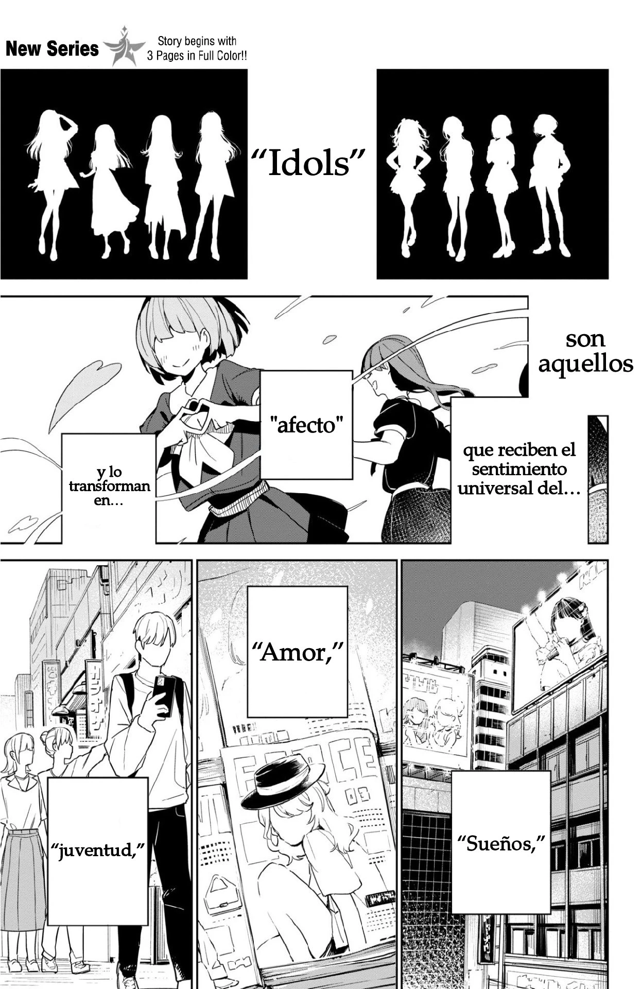 Gakuen Idolmaster GOLD RUSH capítulo 1 página 4