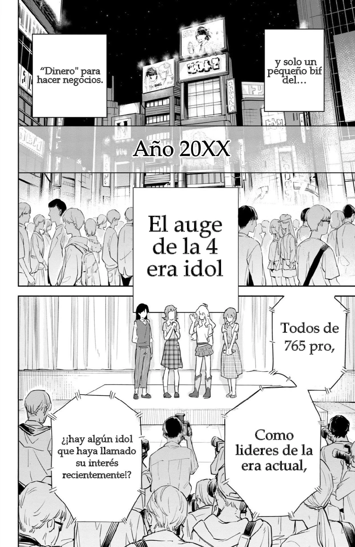Gakuen Idolmaster GOLD RUSH capítulo 1 página 5
