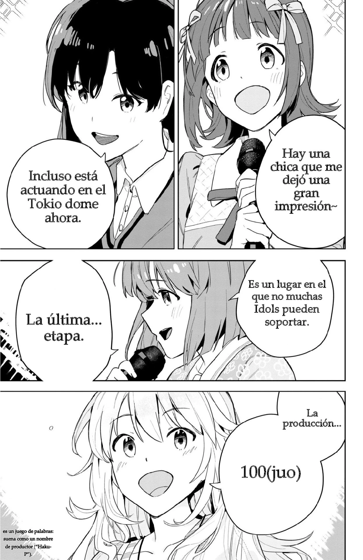 Gakuen Idolmaster GOLD RUSH capítulo 1 página 6
