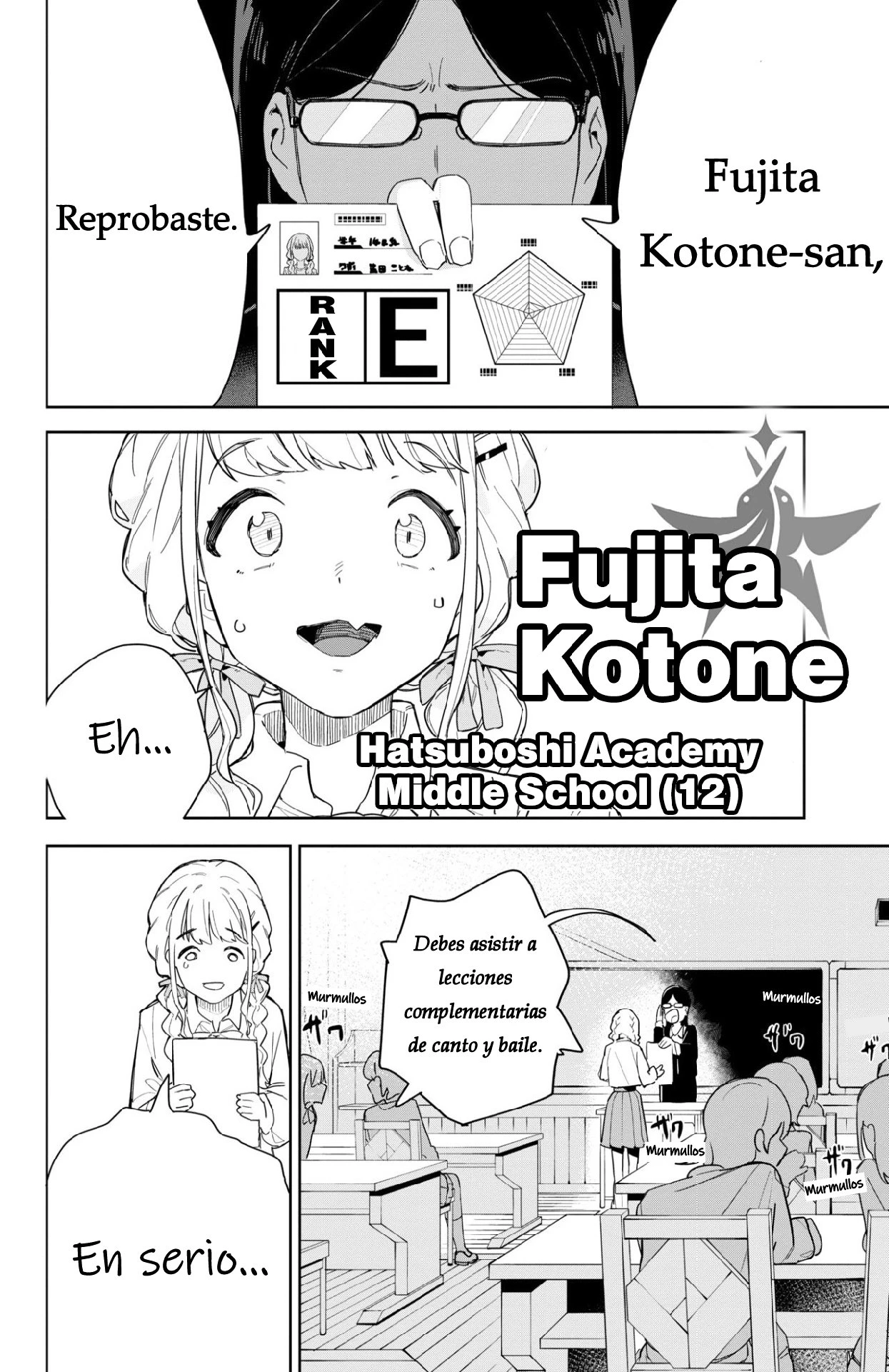Gakuen Idolmaster GOLD RUSH capítulo 1 página 14