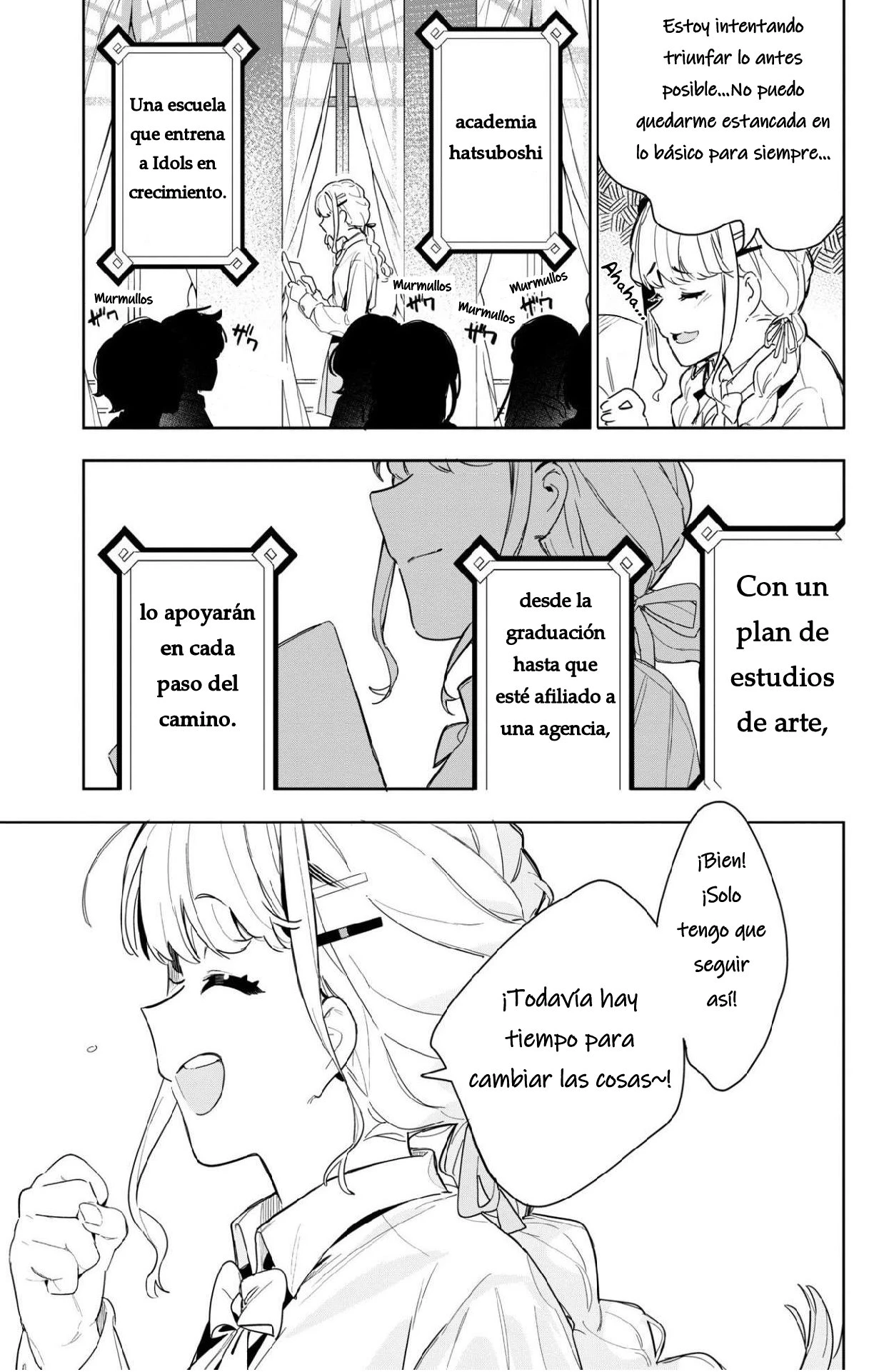 Gakuen Idolmaster GOLD RUSH capítulo 1 página 15