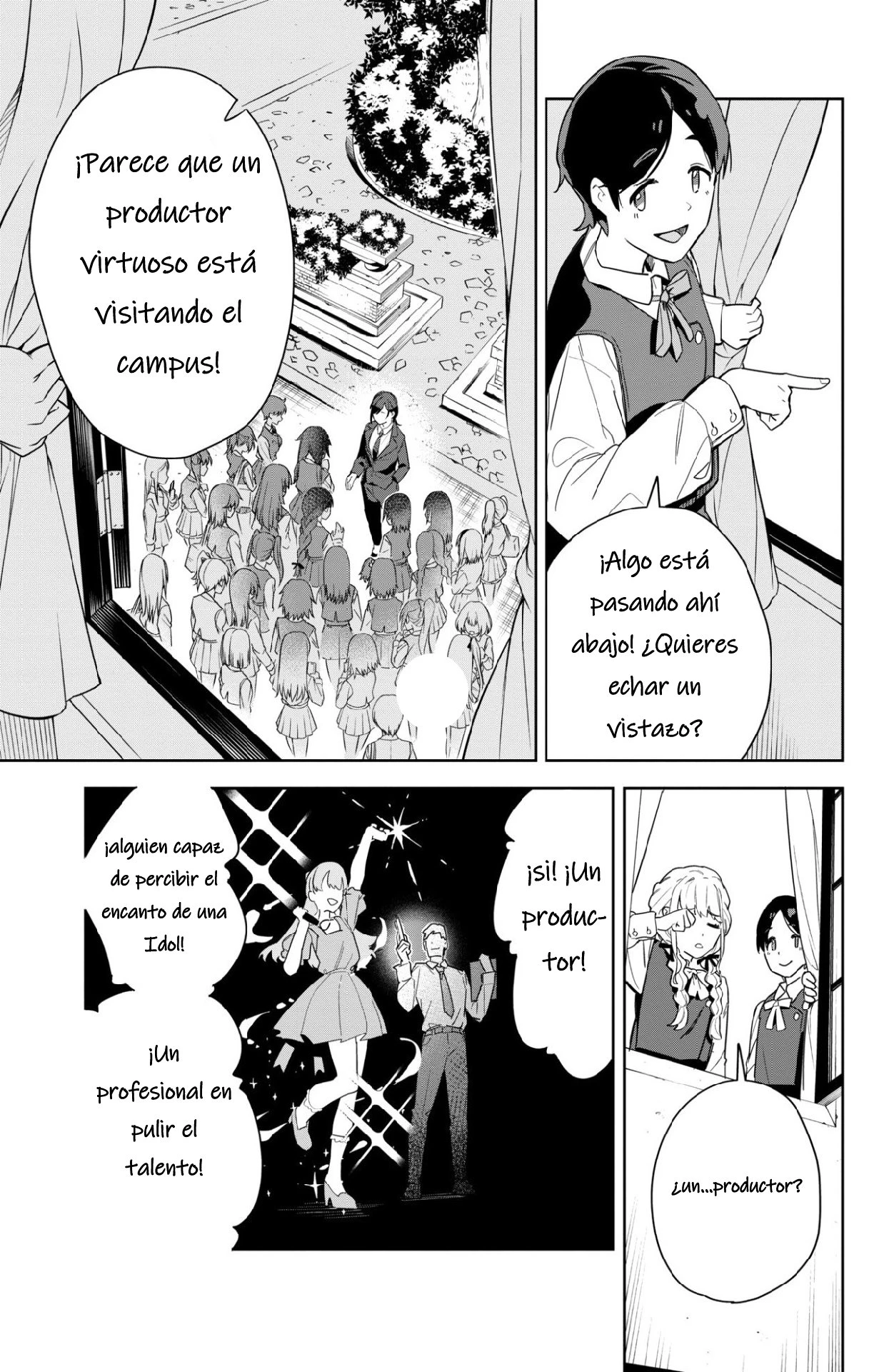 Gakuen Idolmaster GOLD RUSH capítulo 1 página 23