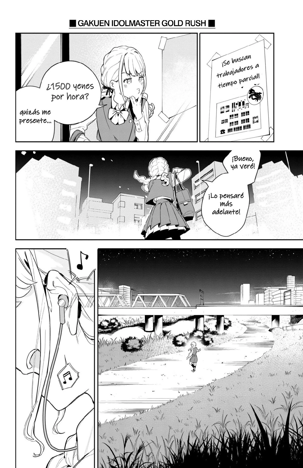 Gakuen Idolmaster GOLD RUSH capítulo 1 página 28