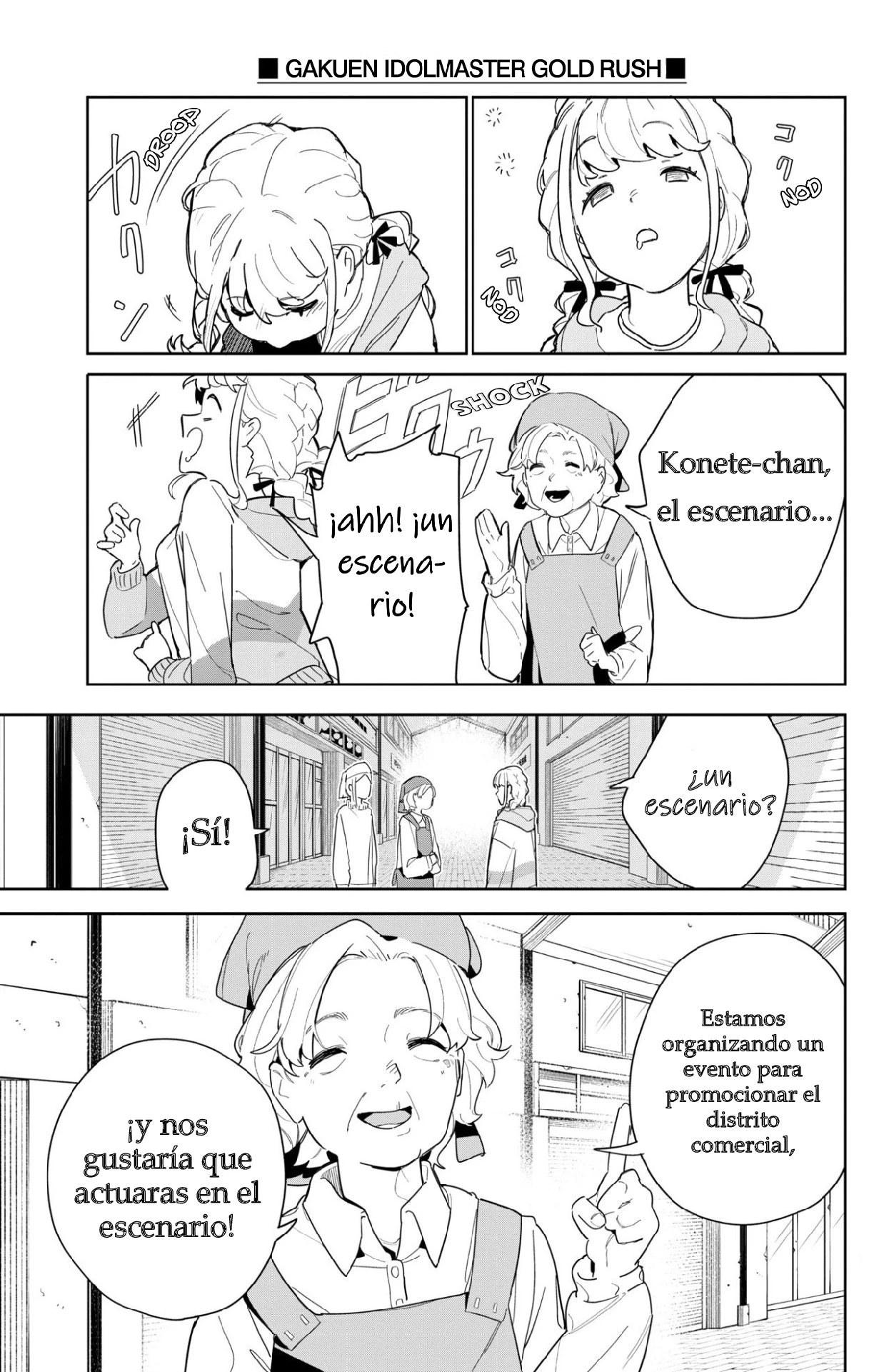 Gakuen Idolmaster GOLD RUSH capítulo 1 página 31