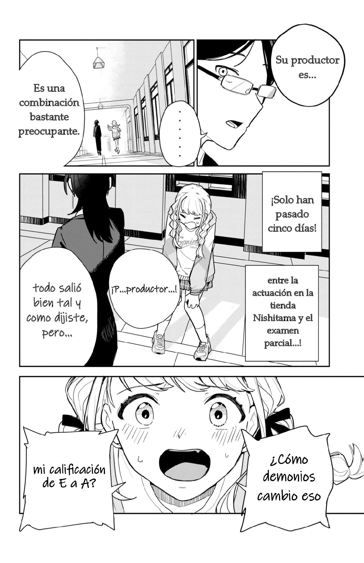 Gakuen Idolmaster GOLD RUSH capítulo 1 página 63