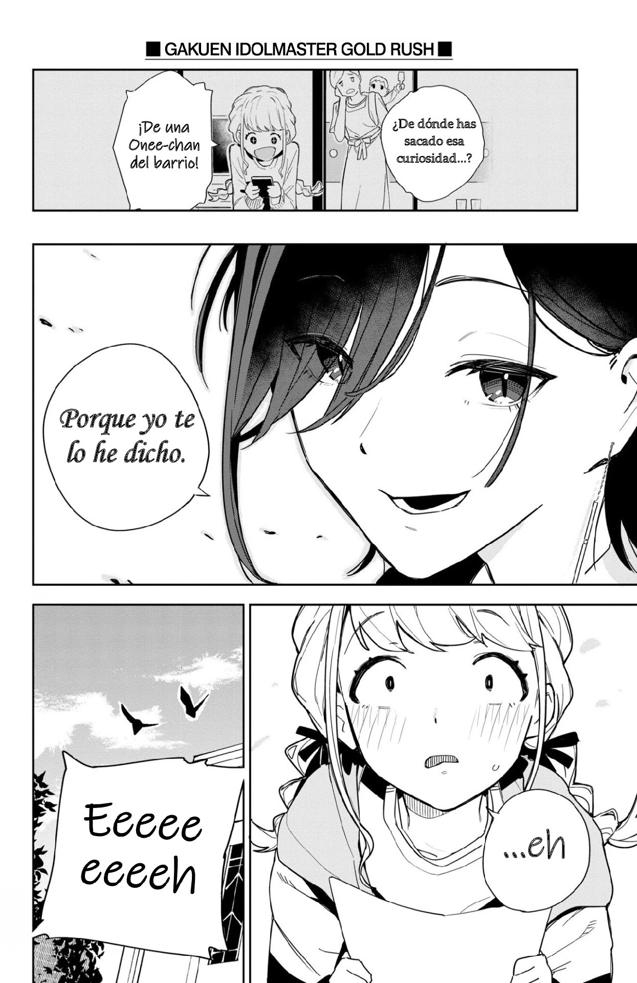 Gakuen Idolmaster GOLD RUSH capítulo 1 página 69