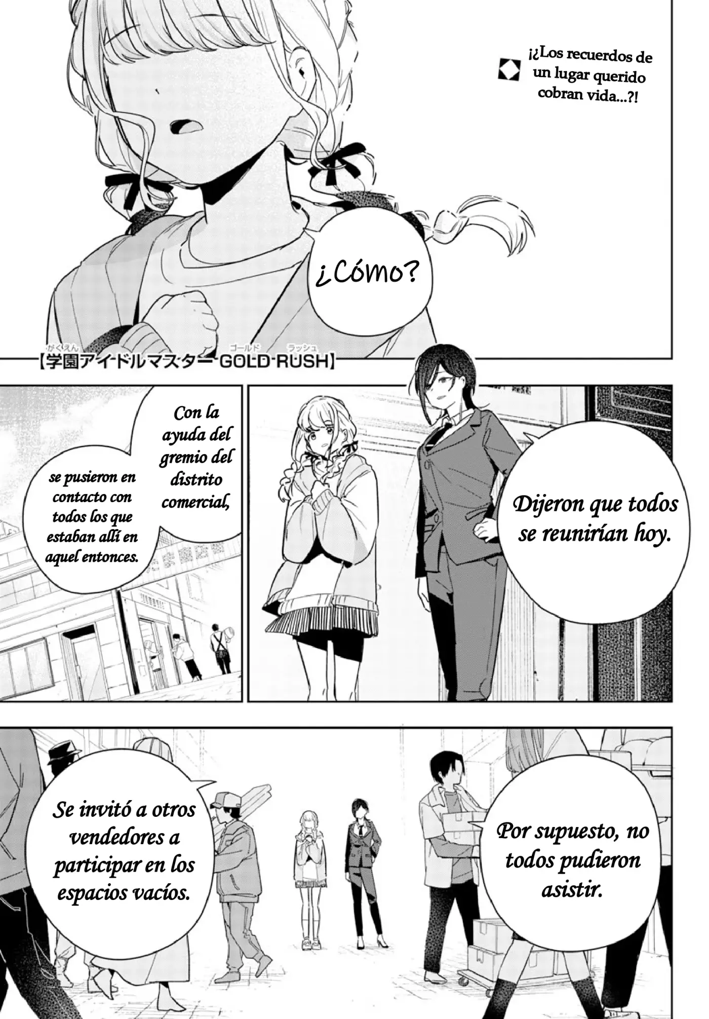 Gakuen Idolmaster GOLD RUSH capítulo 10 página 2