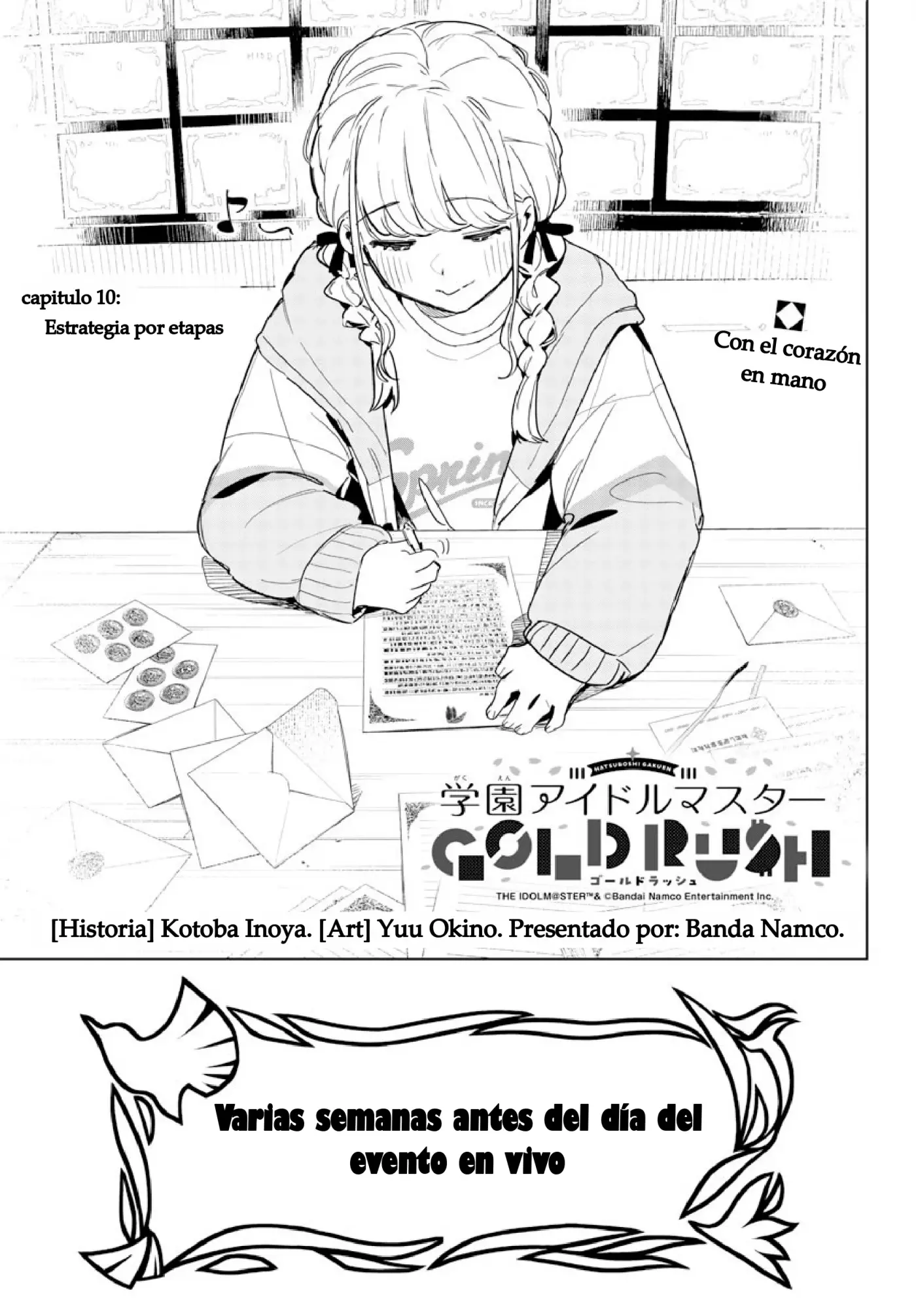 Gakuen Idolmaster GOLD RUSH capítulo 10 página 8