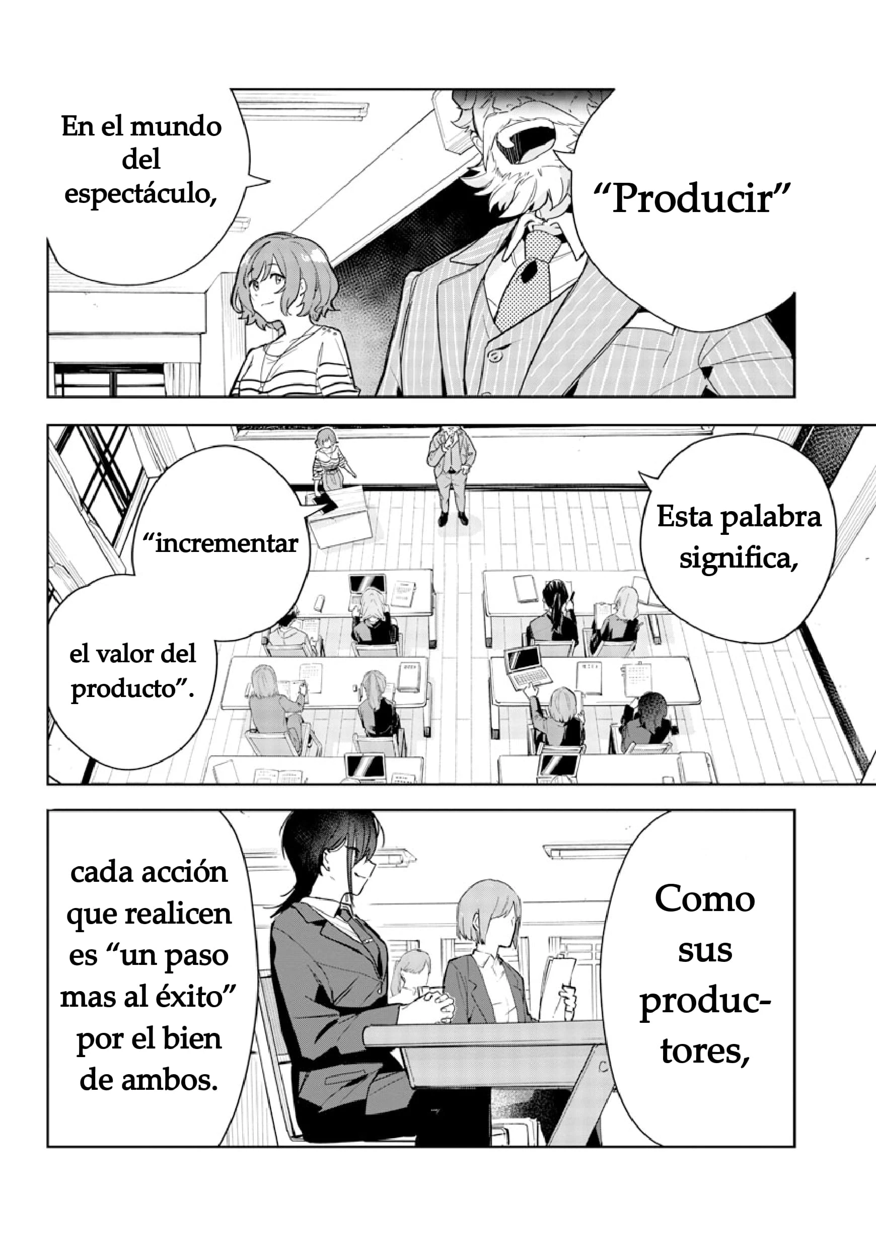 Gakuen Idolmaster GOLD RUSH capítulo 2 página 4