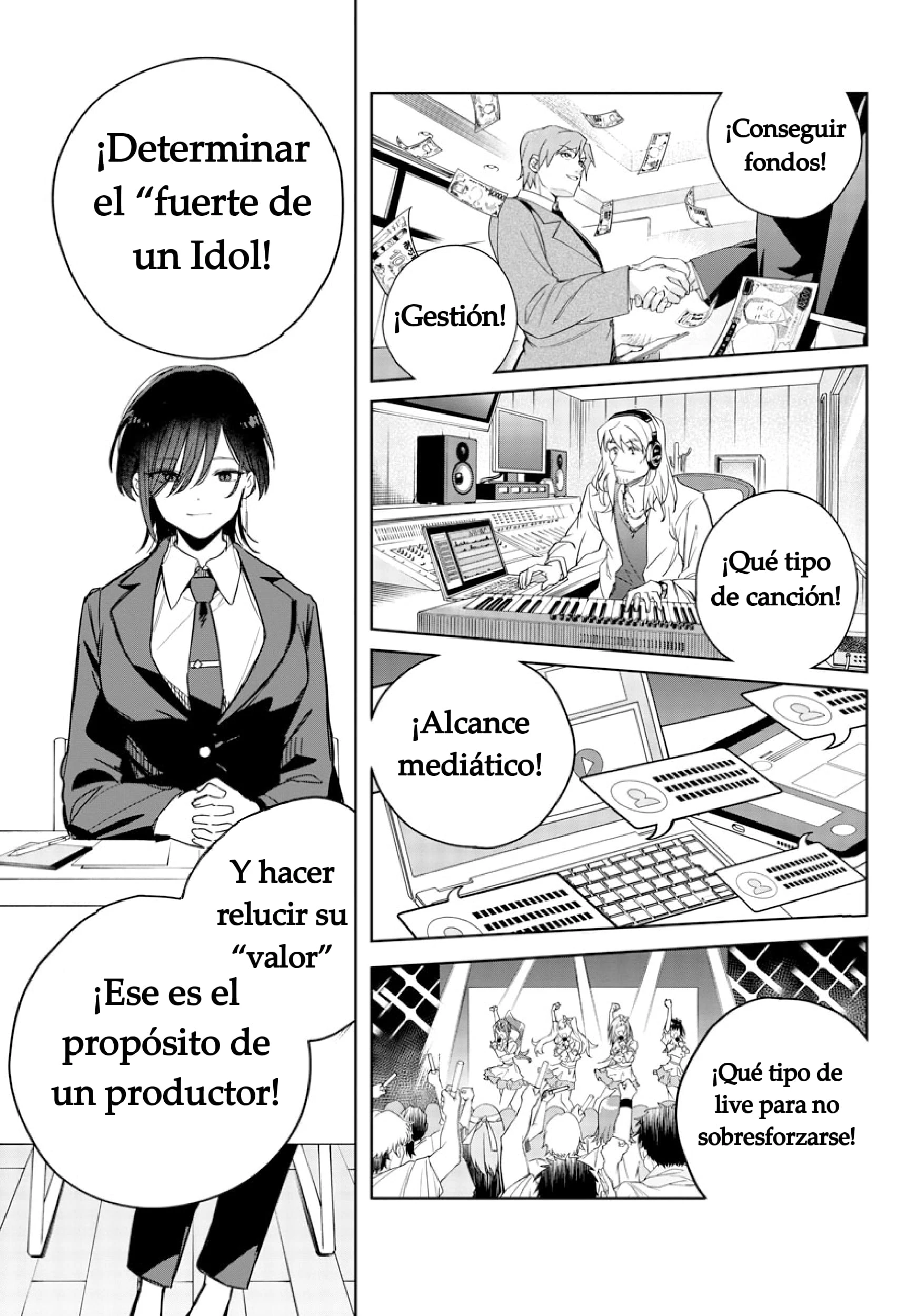Gakuen Idolmaster GOLD RUSH capítulo 2 página 5