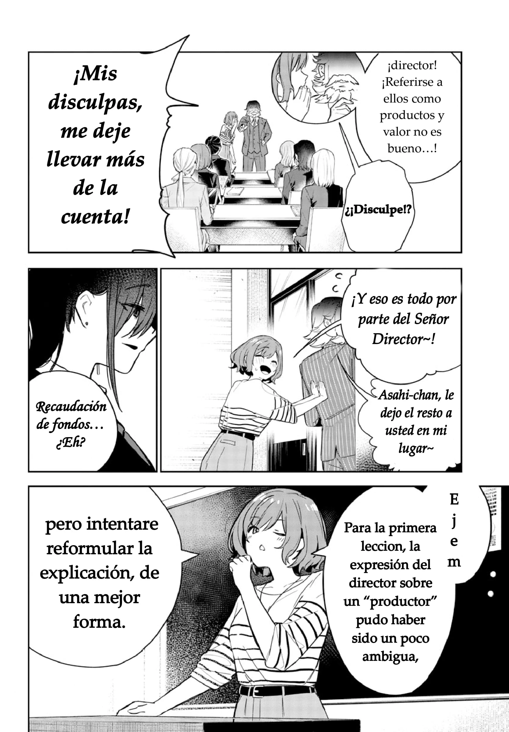 Gakuen Idolmaster GOLD RUSH capítulo 2 página 6