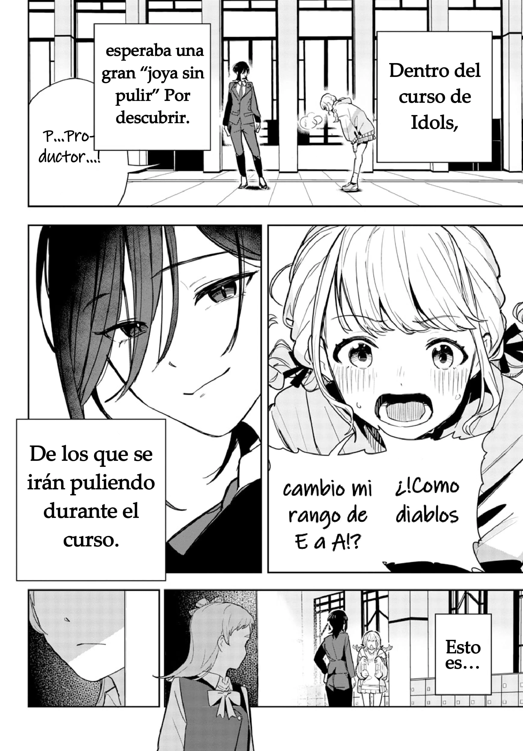 Gakuen Idolmaster GOLD RUSH capítulo 2 página 10