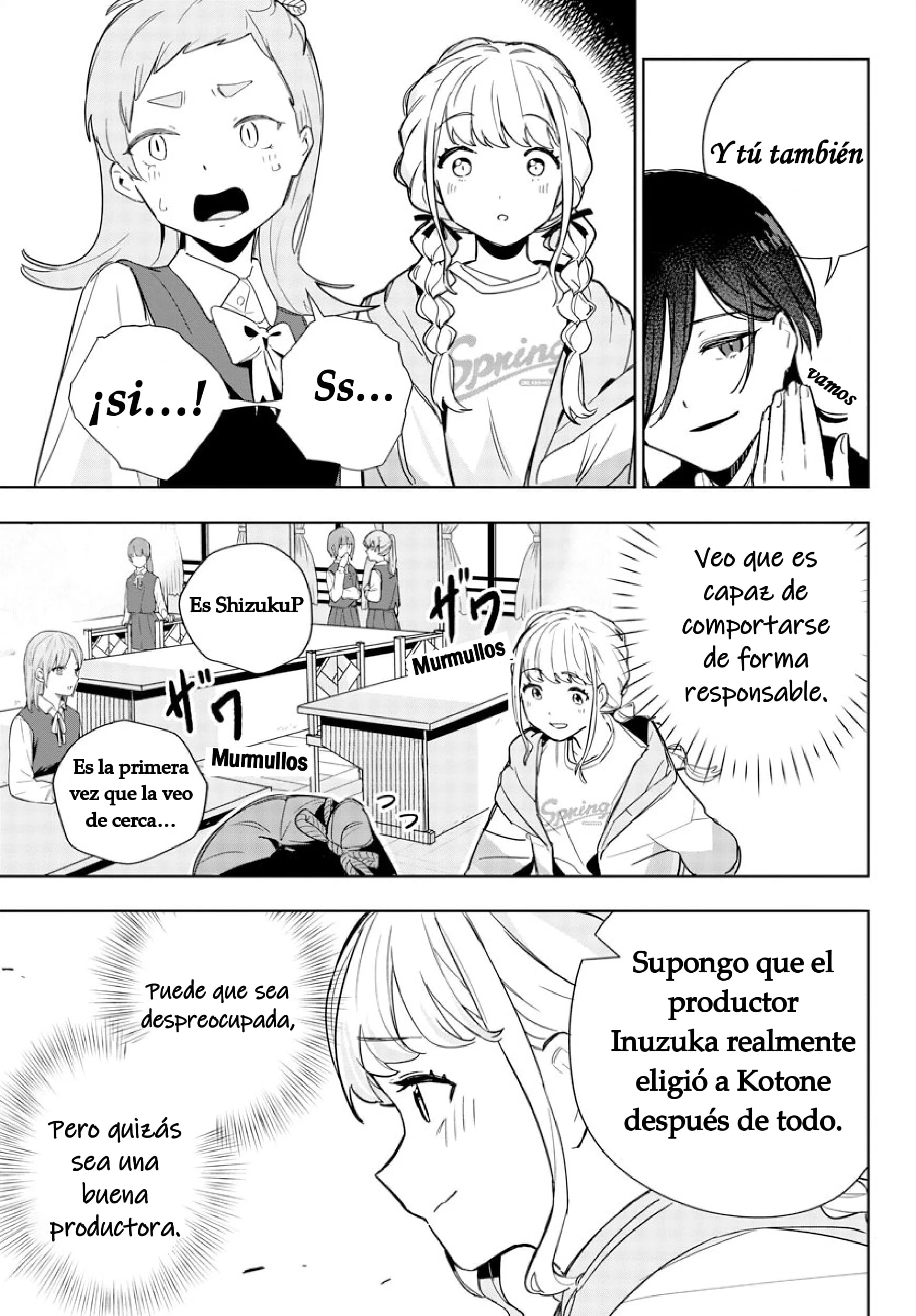 Gakuen Idolmaster GOLD RUSH capítulo 2 página 17