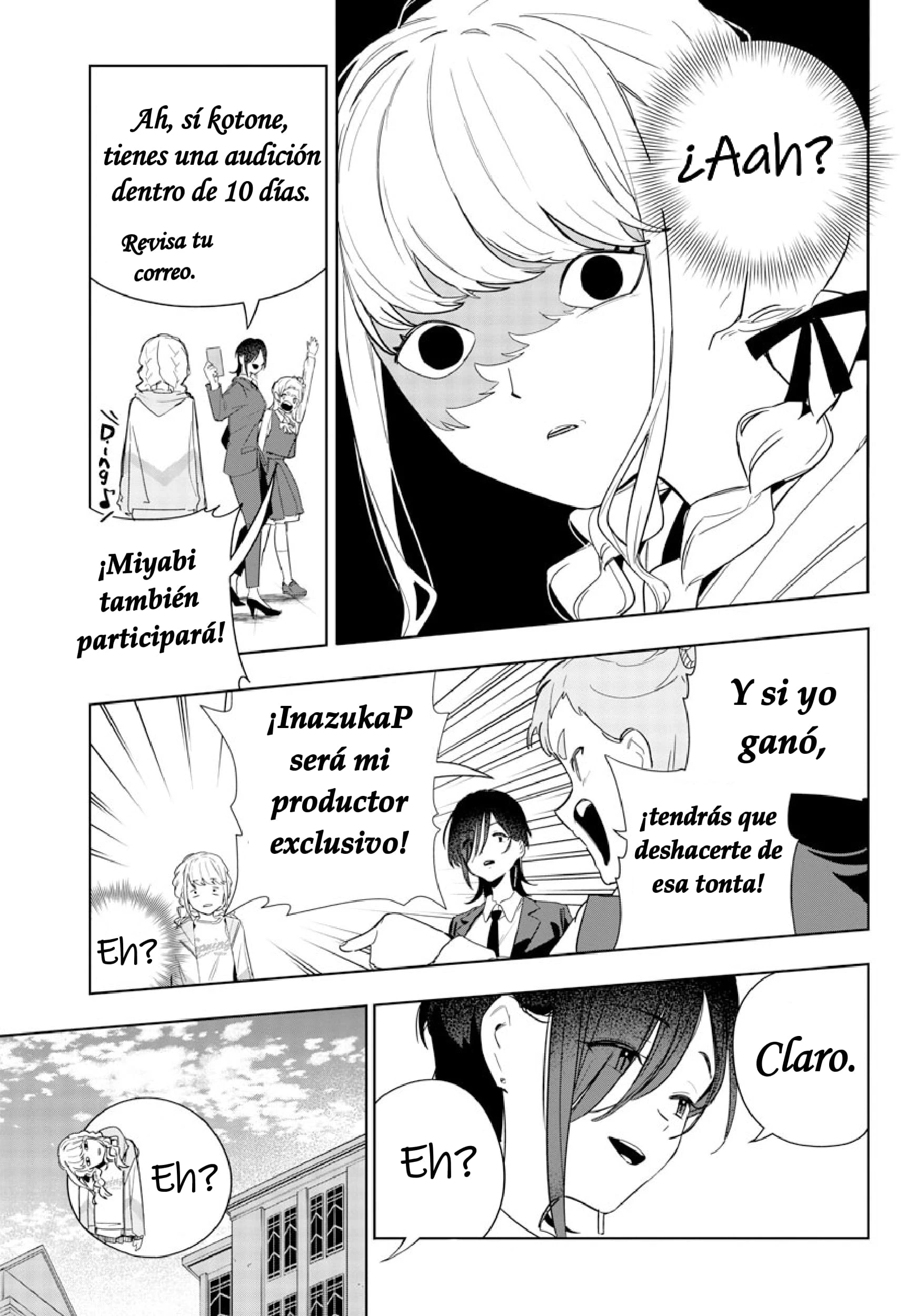 Gakuen Idolmaster GOLD RUSH capítulo 2 página 19