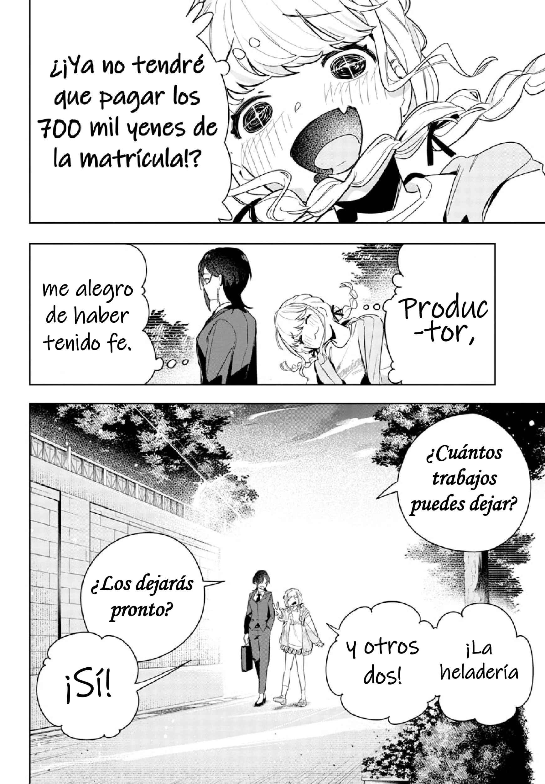 Gakuen Idolmaster GOLD RUSH capítulo 3 página 3