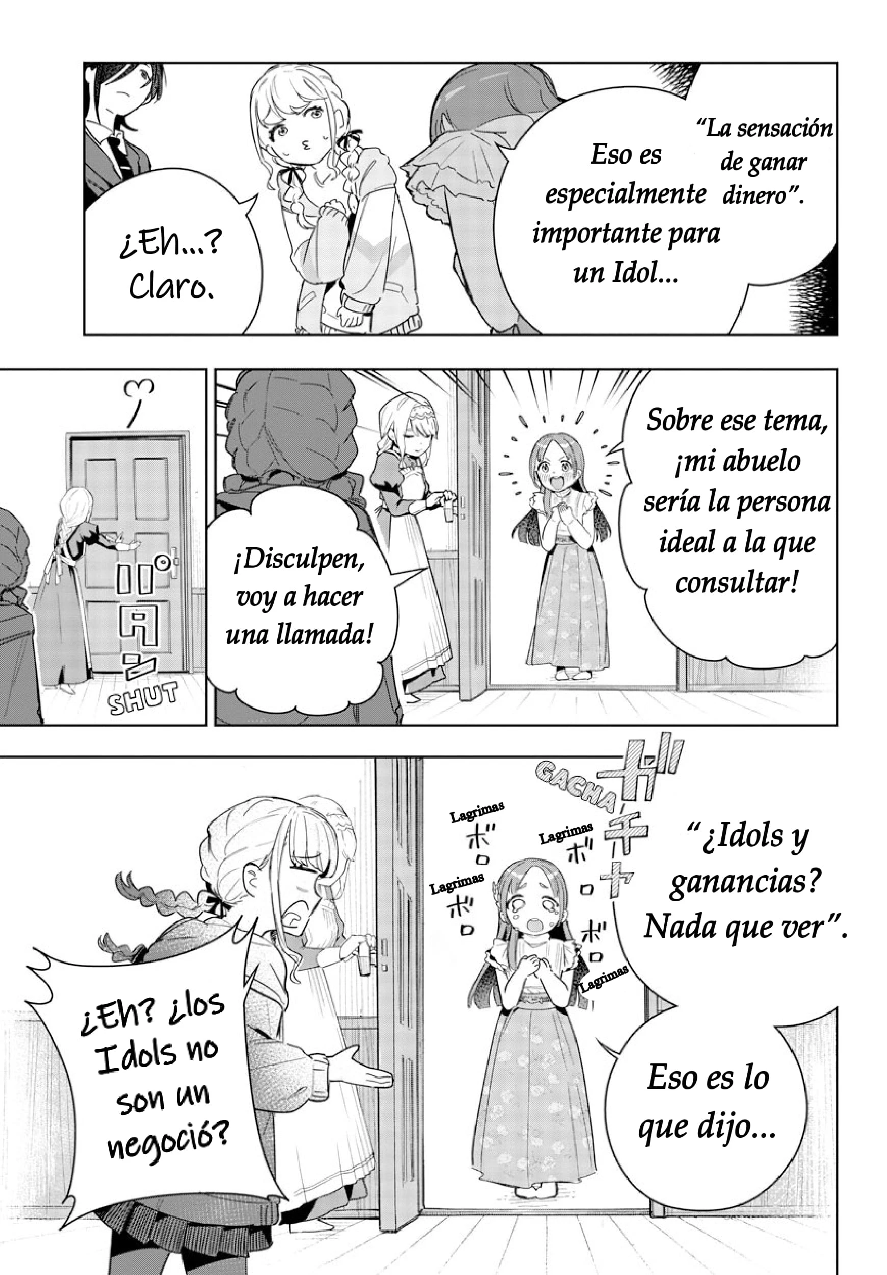 Gakuen Idolmaster GOLD RUSH capítulo 4 página 10
