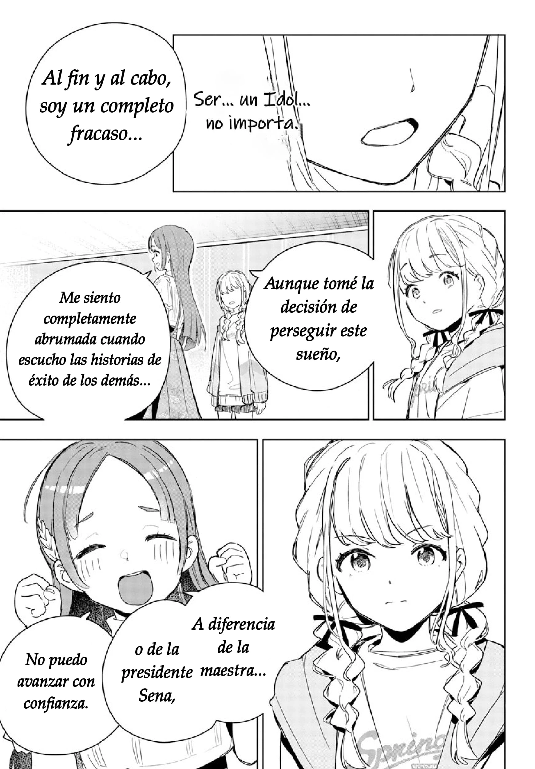 Gakuen Idolmaster GOLD RUSH capítulo 4 página 12