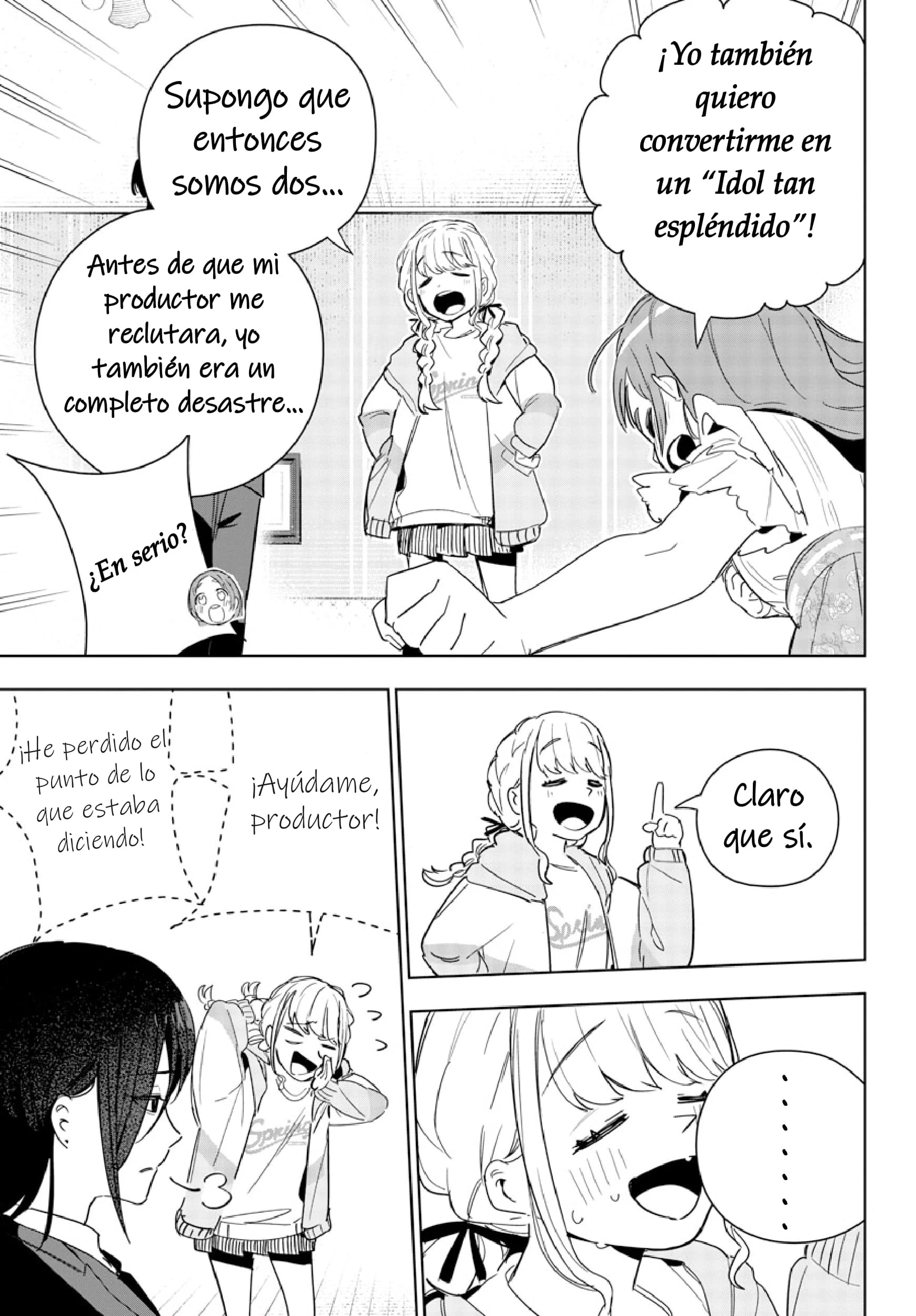 Gakuen Idolmaster GOLD RUSH capítulo 4 página 16