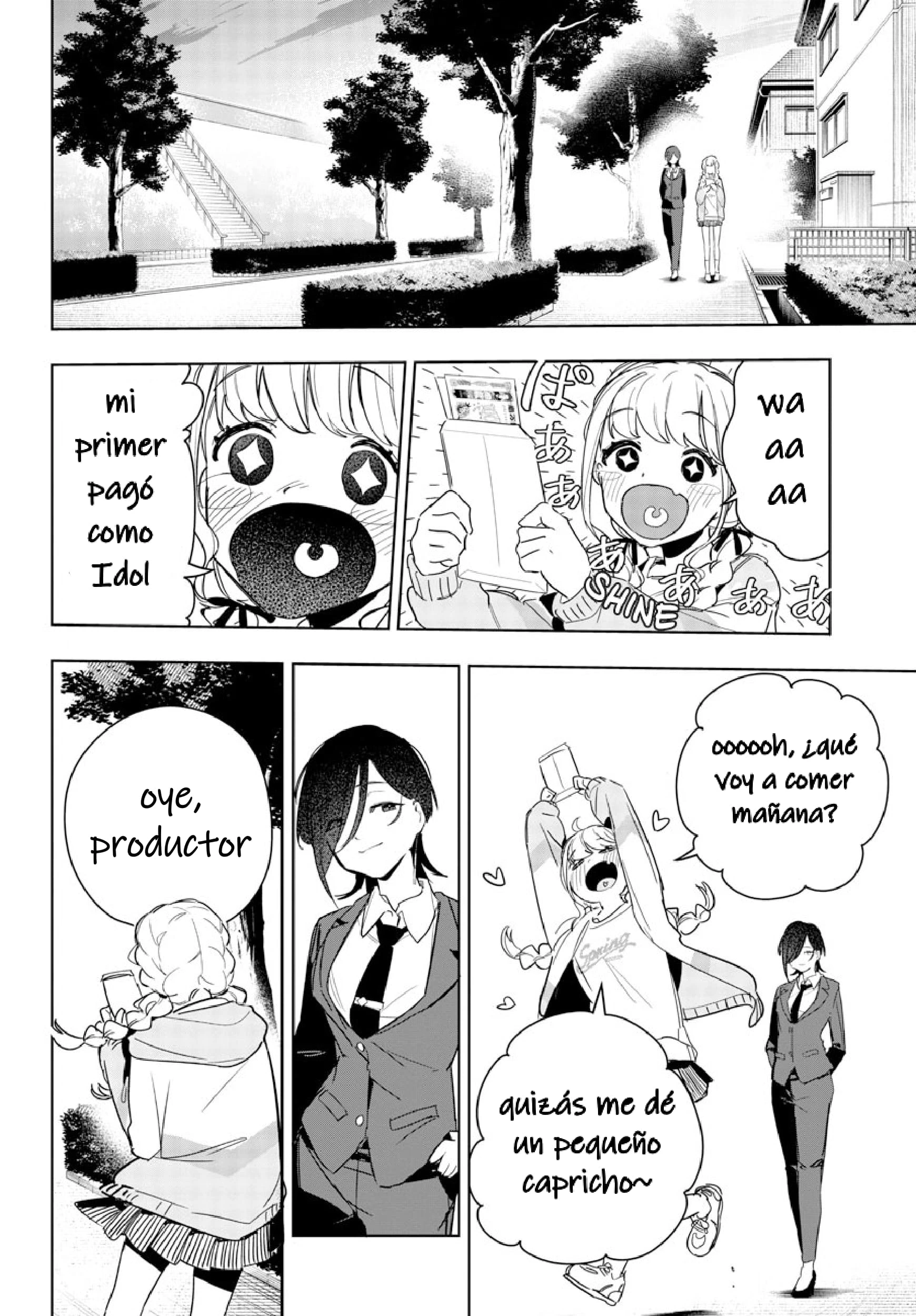 Gakuen Idolmaster GOLD RUSH capítulo 4 página 19